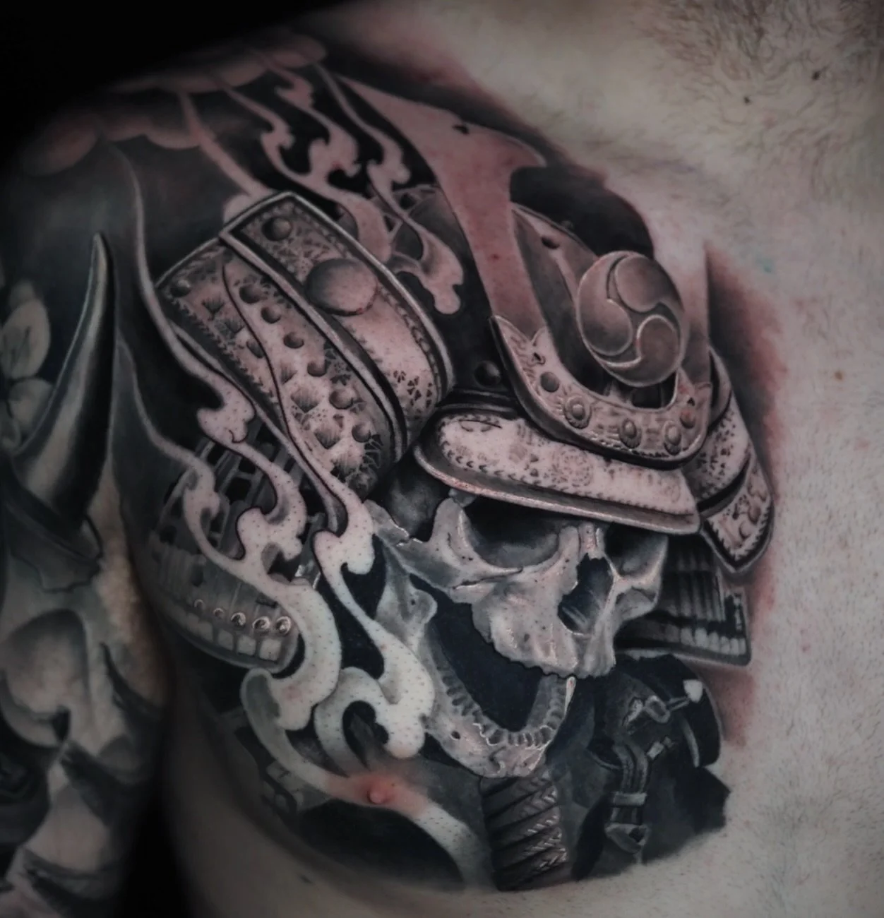 A samurai chest piece from the vault.