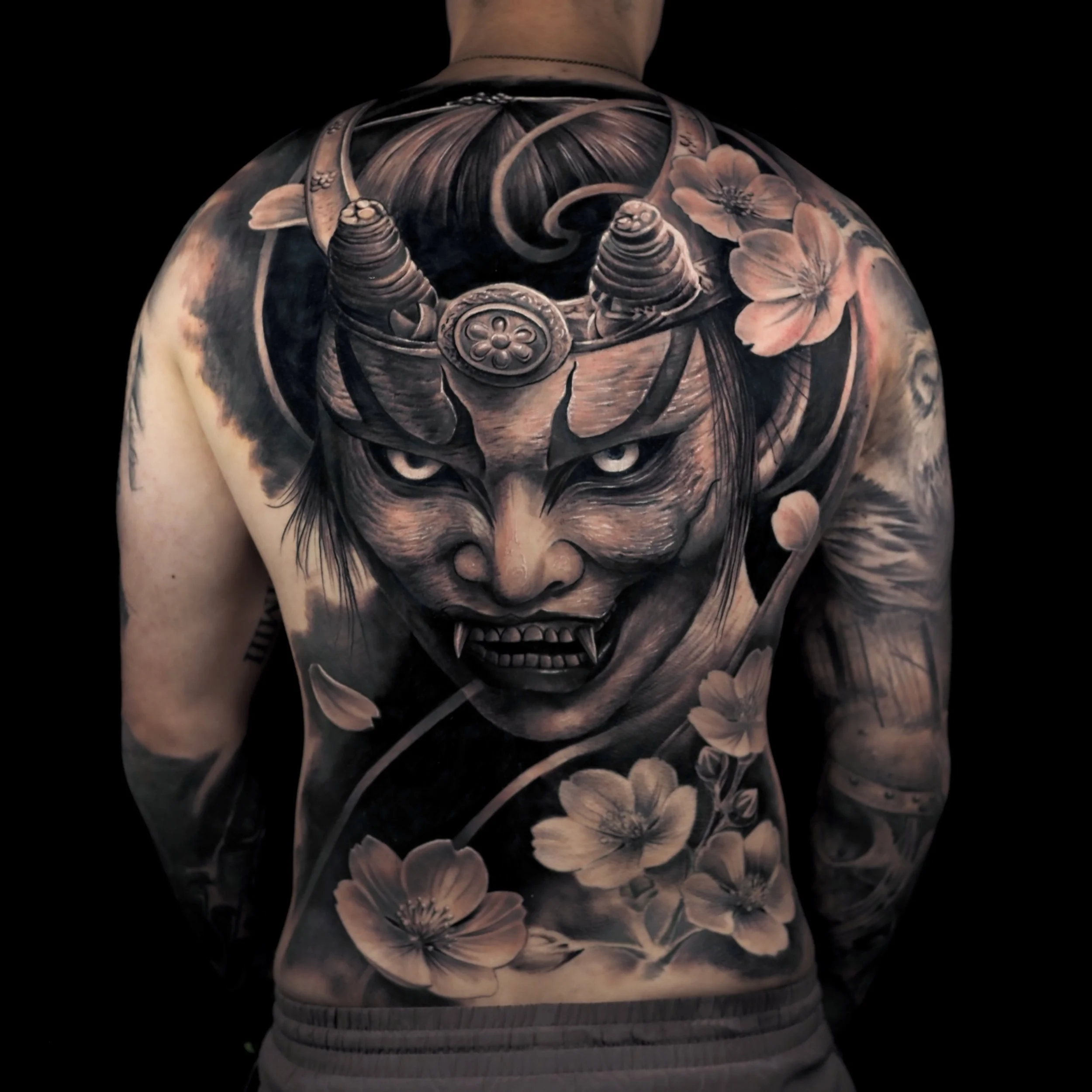 One of my all time favourite backpieces. Did this over 3 days at last years @theirongatetattooconvention