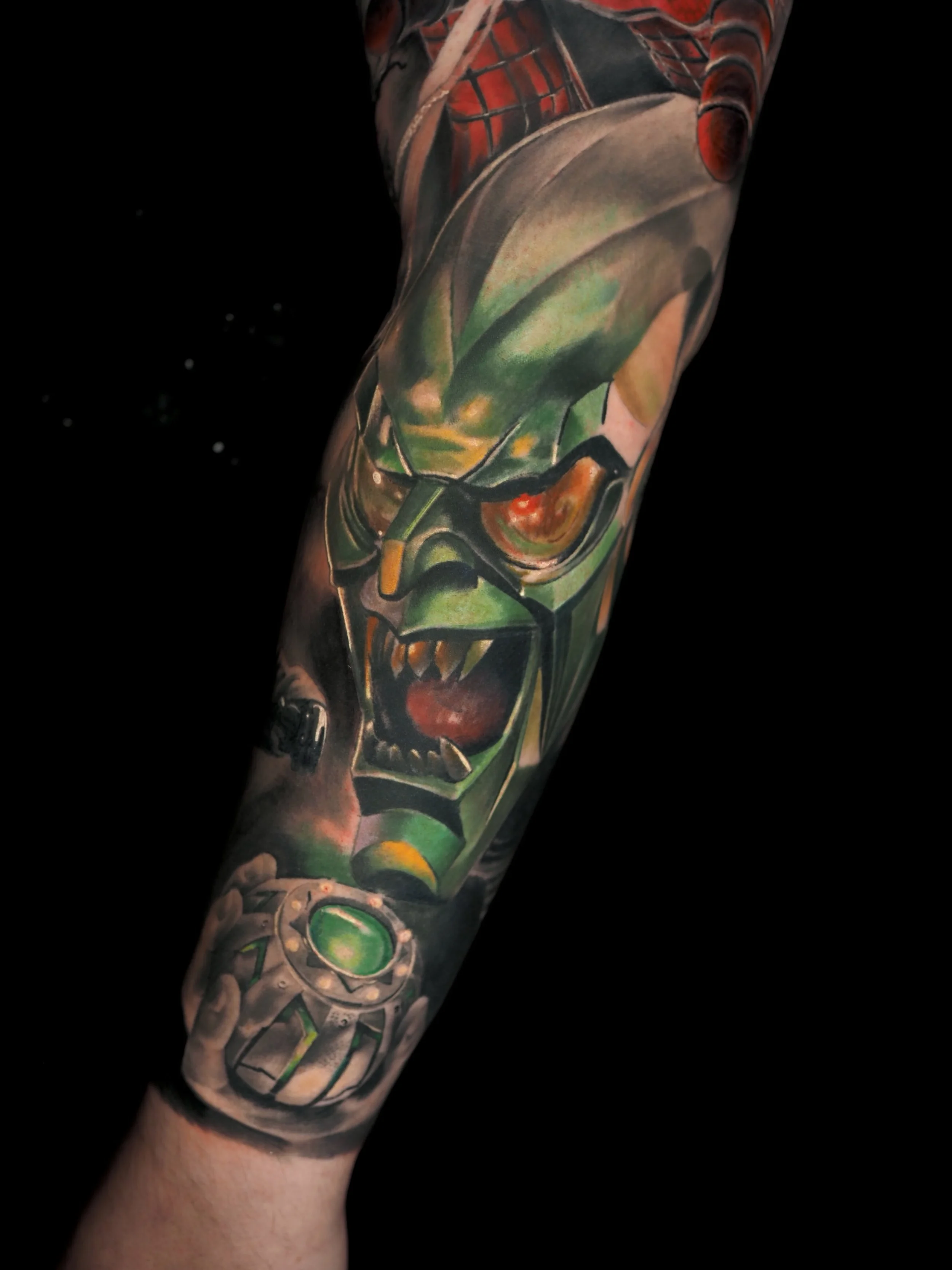 Brilliant but deranged industrialist Norman Osborn donned the mask of the maniacal Green Goblin