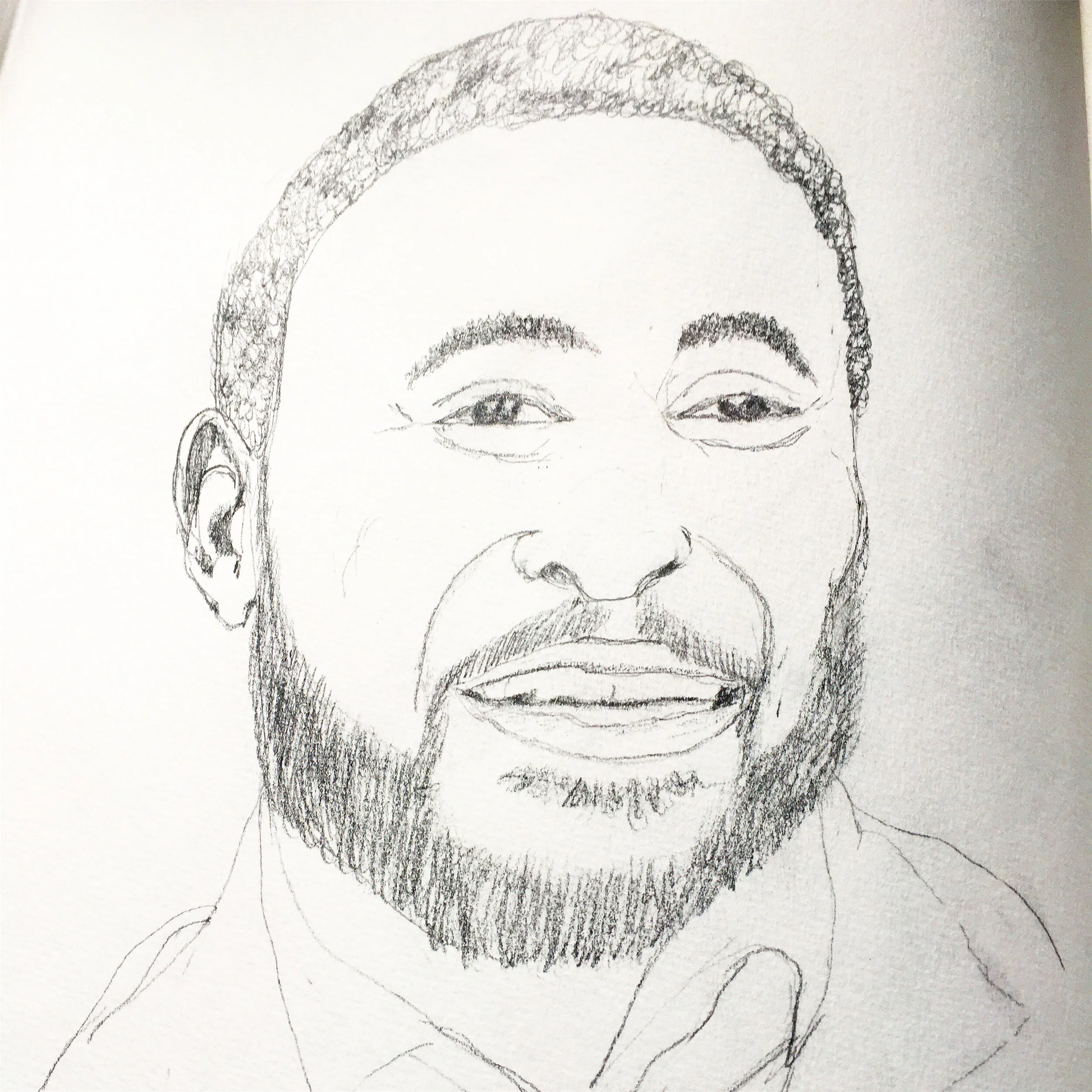 Joel Ward sketch
Joel Ward portrait
Hockey sketch
Hockey art