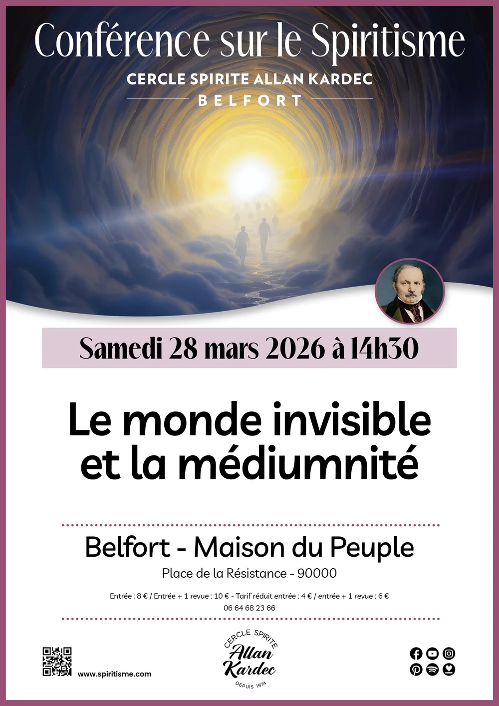 Le Monde invisible & la Médiumnité — Cercle Spirite Allan Kardec