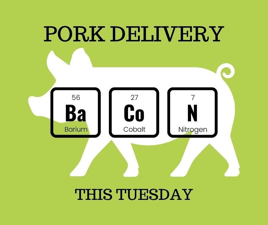 This Tuesday we will be having our weekly home pork delivery! Shop now at www.cuffarms.com/shop

Free delivery on orders but must be over $50