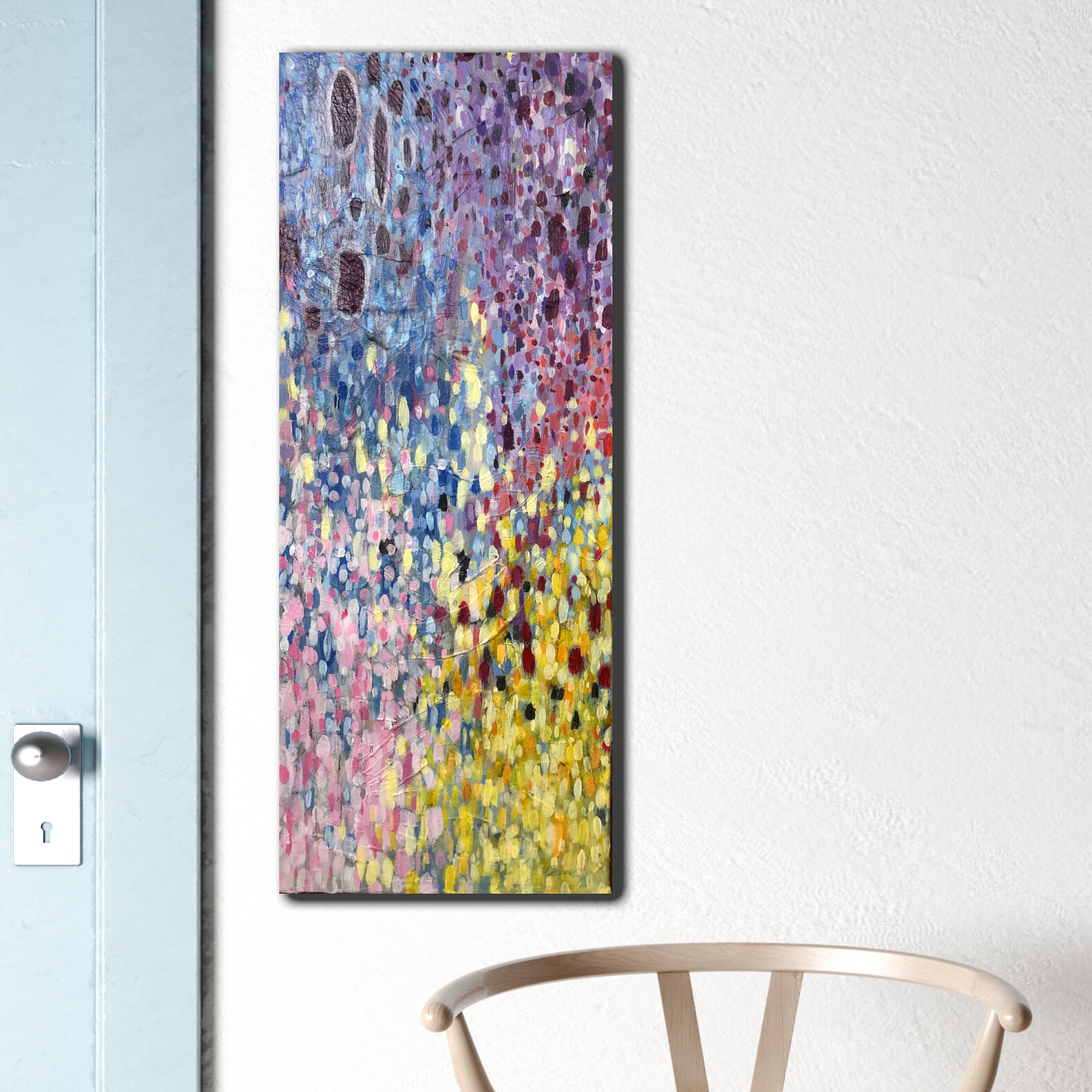 Rainbow Flutter, in sample setting
