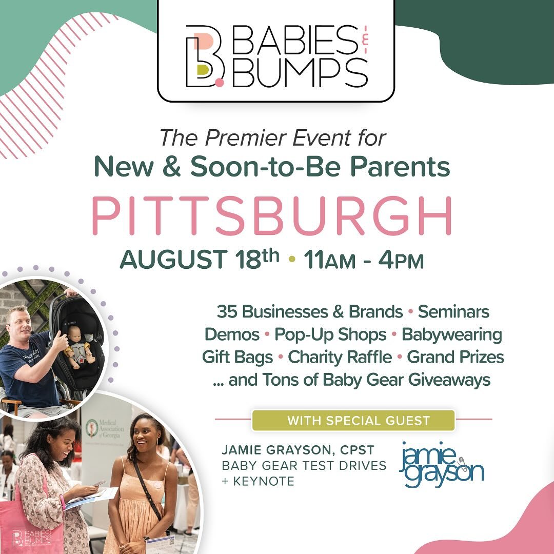 Are you a new or soon-to-be parent (or grandparent with family in the Pittsburgh area 🥰)? If so, Babies and Bumps is the perfect event for you. Keep reading for more details and a 🌟 GIVEAWAY 🌟

I am thrilled that Sunnyside Haven will be partnering