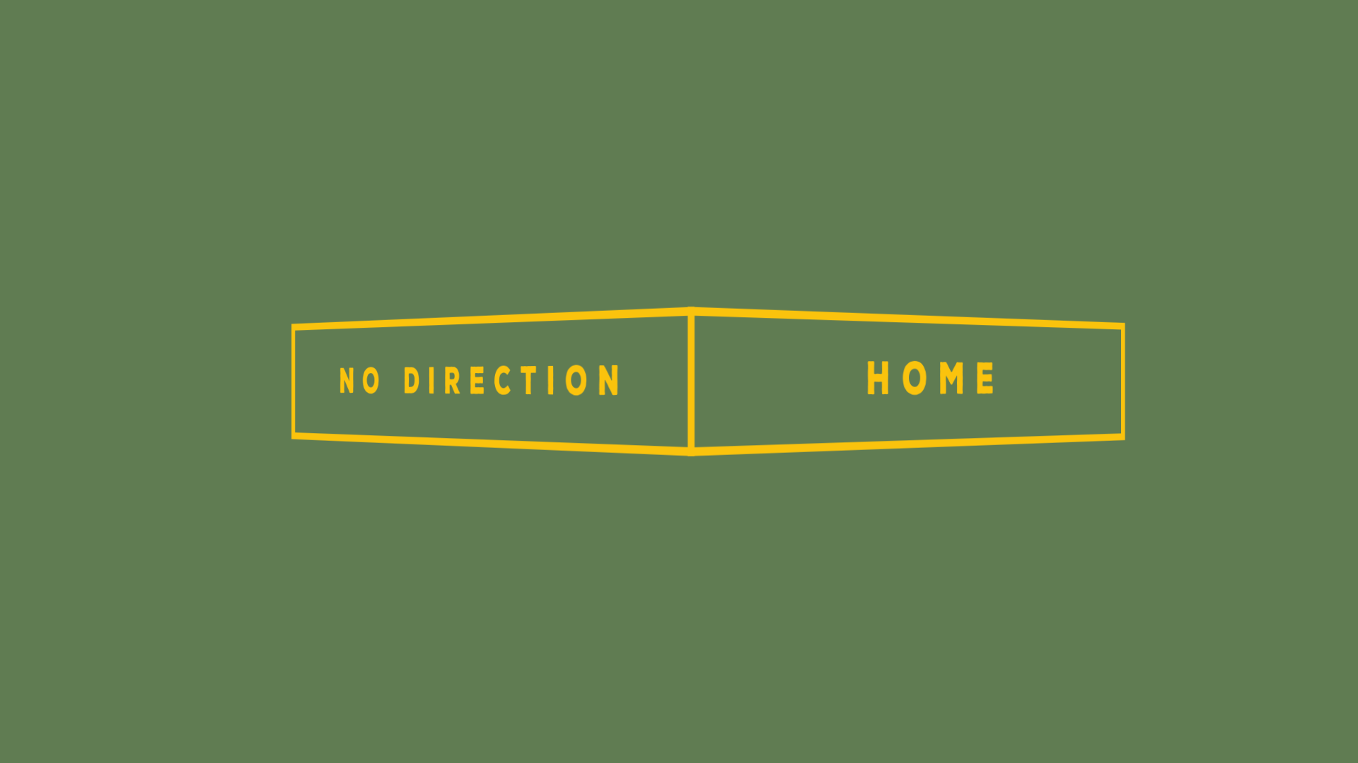 No direction home