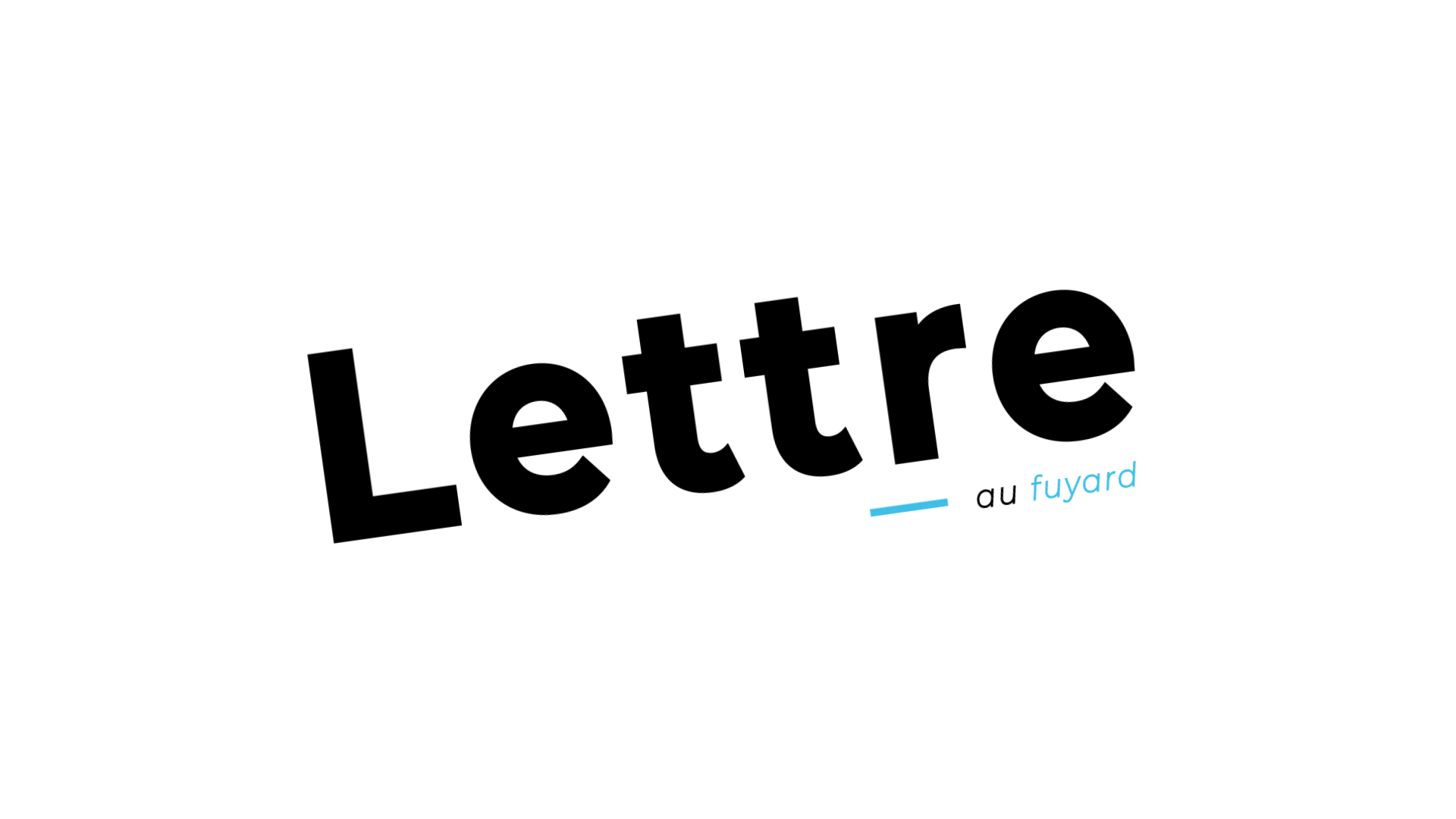 Lettre au fuyard