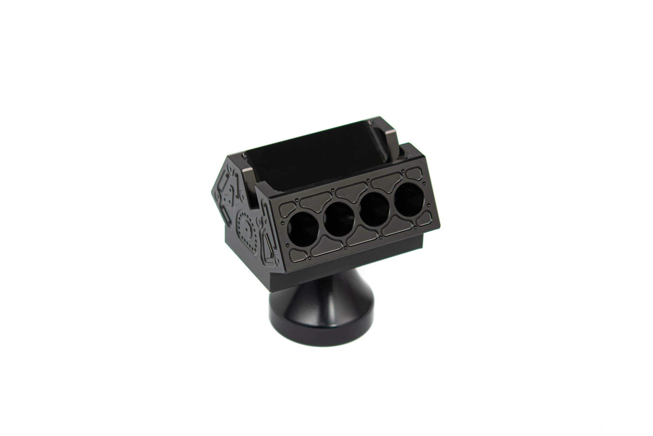 Business Card Holder Aluminium Black 