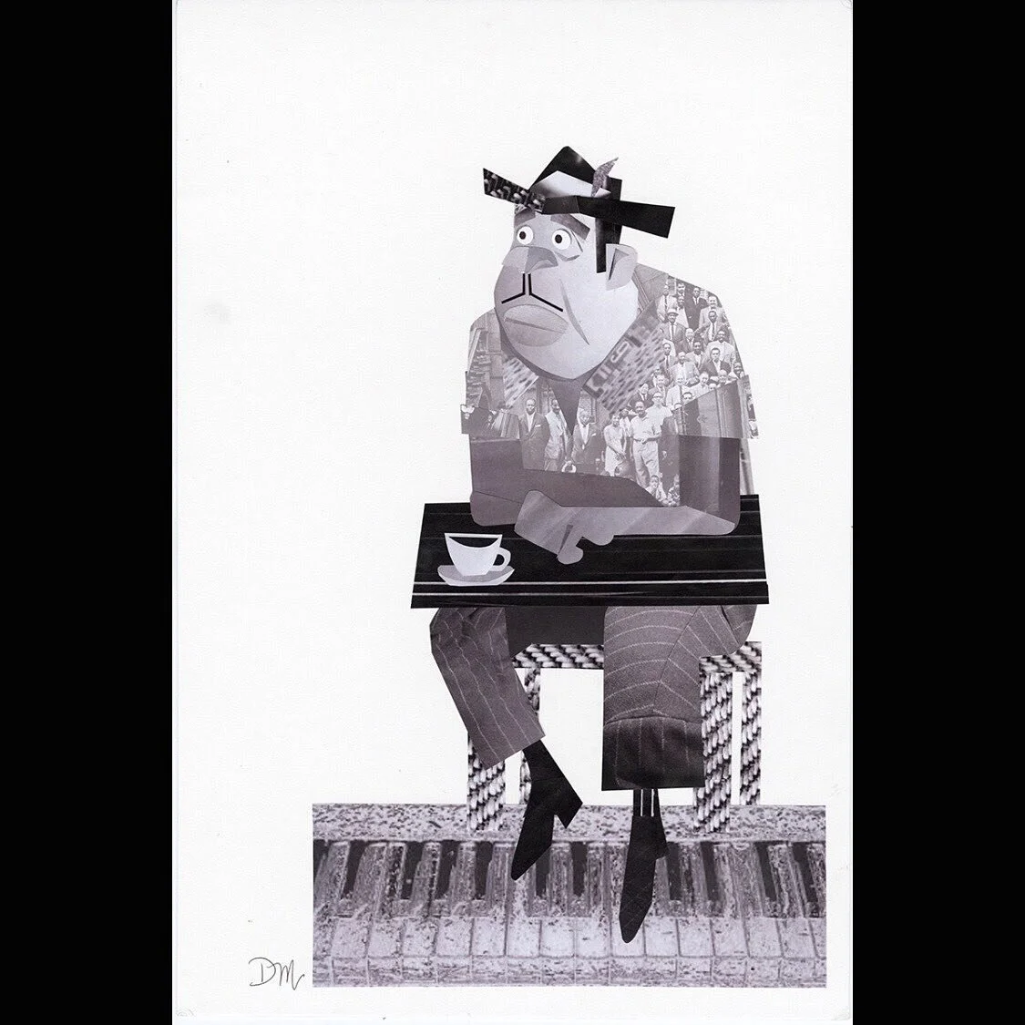 ✨The Worrier✨

Joe wants to achieve his dream. He thinks about it all the time- in coffee shops &amp; diners... while walking the streets &amp; running errands. 

Here, he worries. He worries about fulfilling his life&rsquo;s purpose, not yet realizi