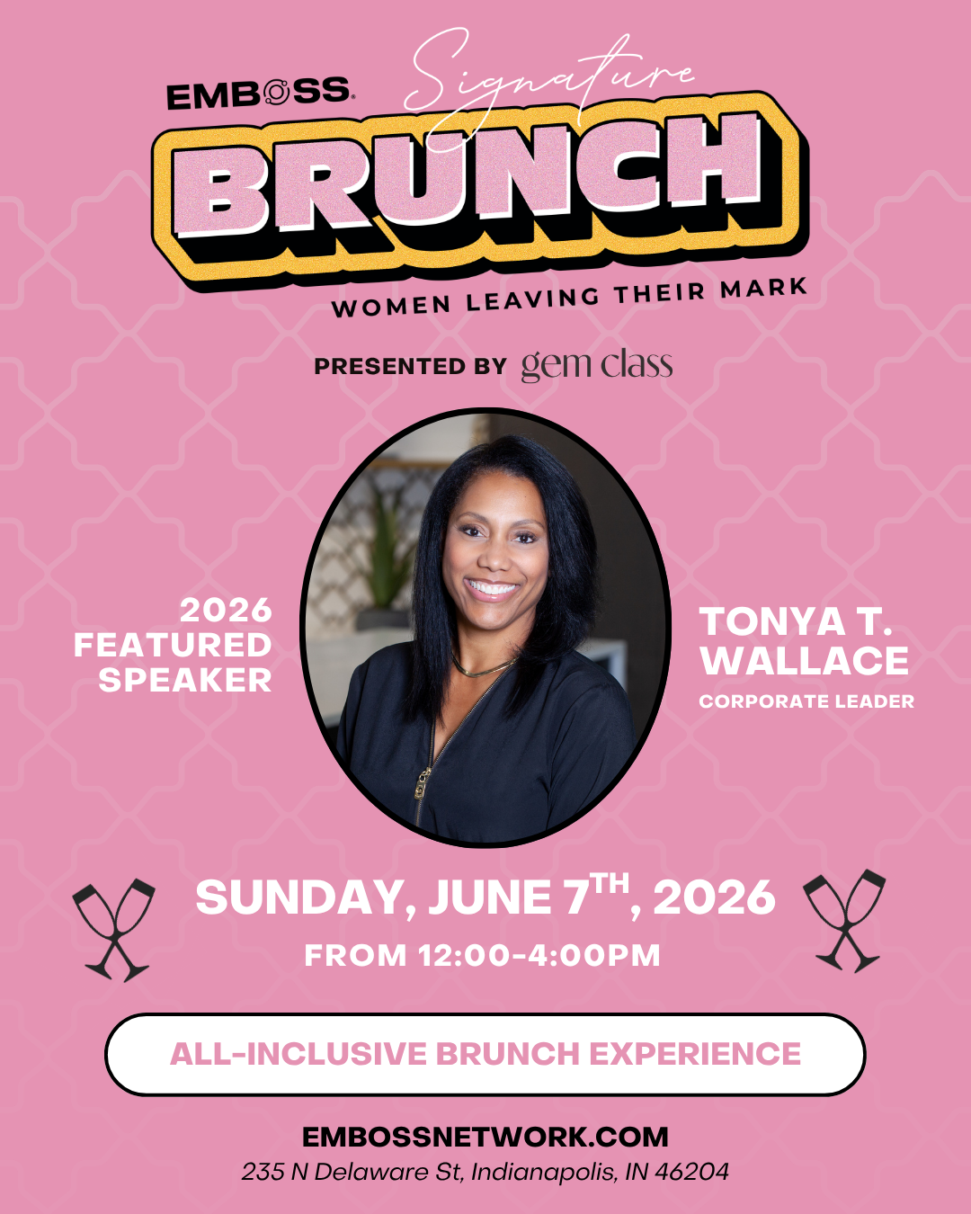 Tonya T. Wallace Joins EMBOSS Signature Brunch as 2026 Featured Speaker