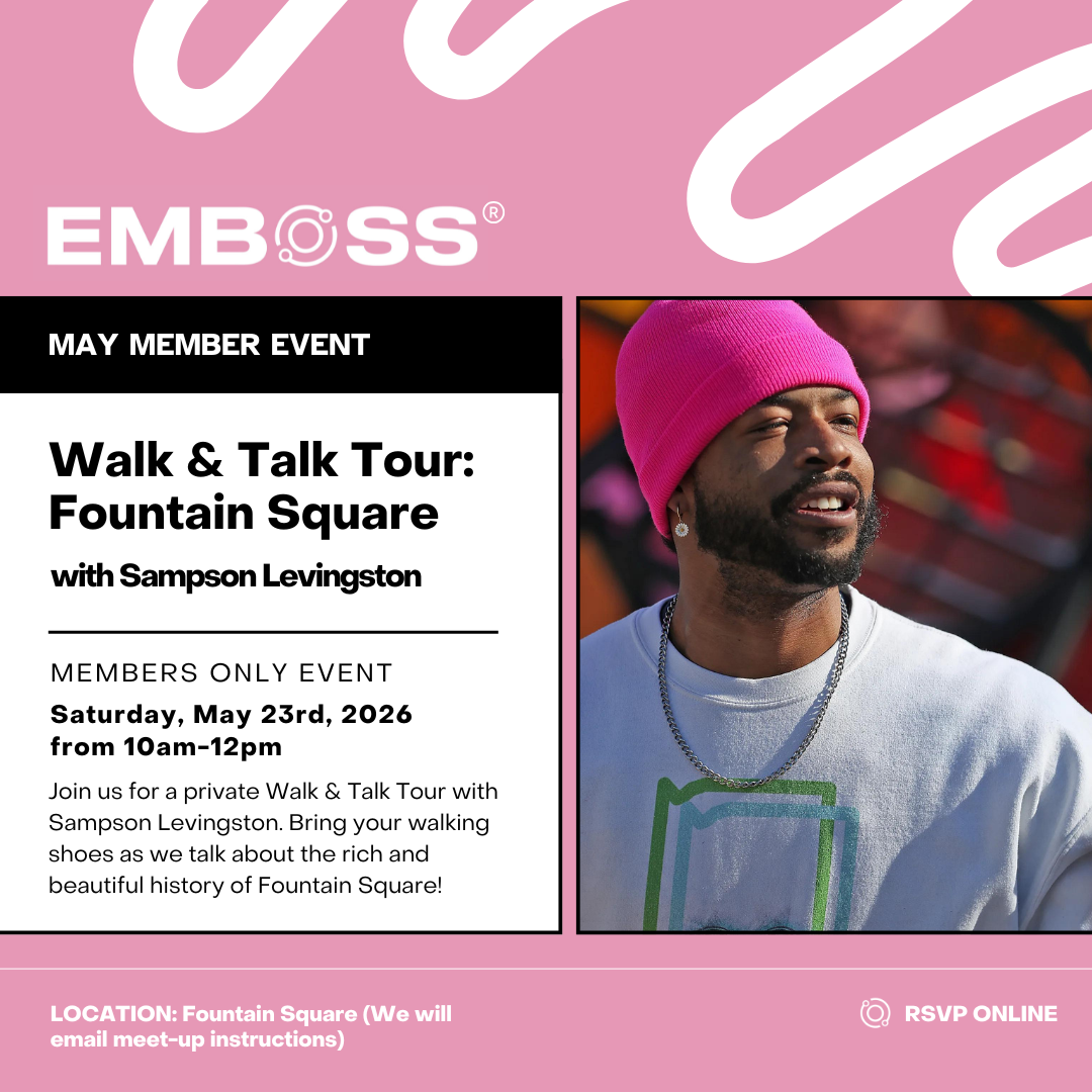 May Member Outing: Walk & Talk Tour with Sampson Levingston (Fountain Square)