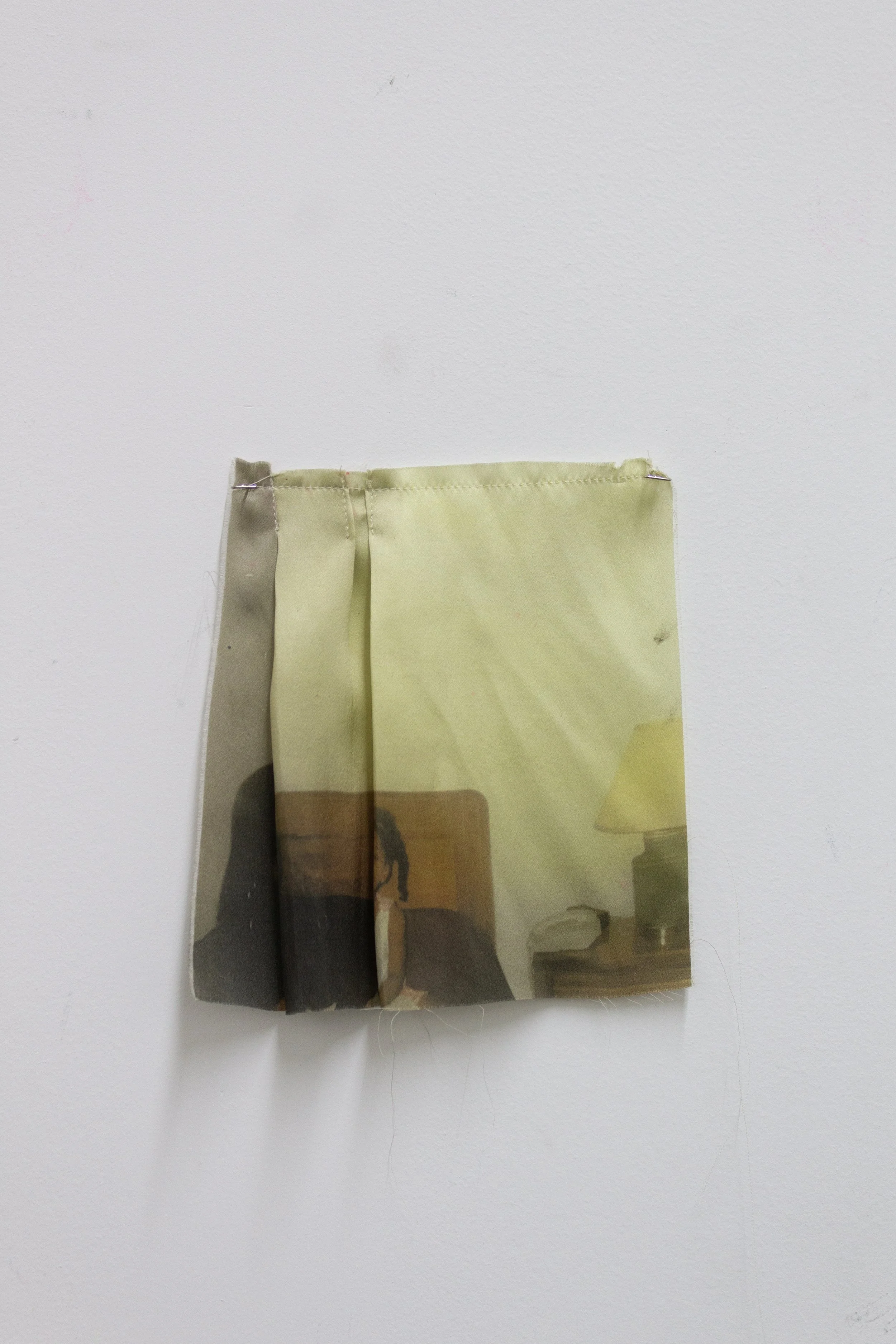 Ari Brielle, Untitled, 2022/2026, Pigment print on silk