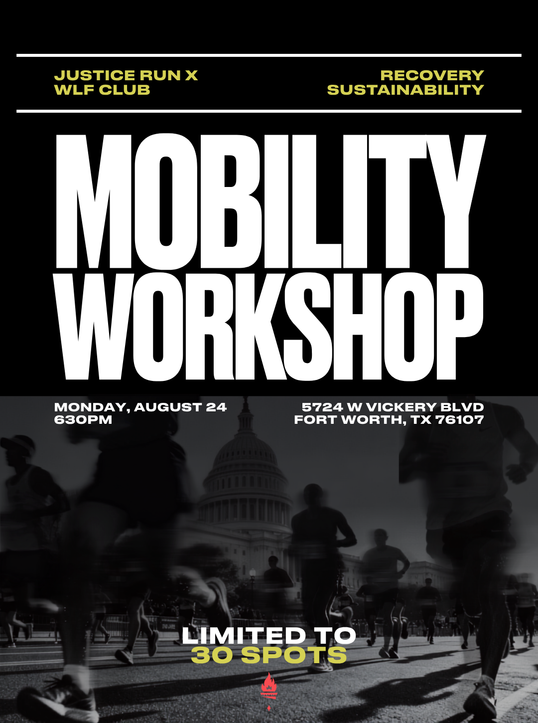 Justice Run Mobility Workshop