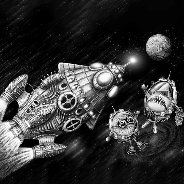 Sharkman Blowfiish _mars rocket dwoodland web SQ.jpg