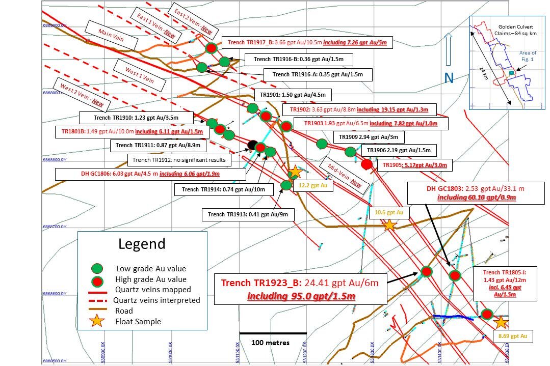 Figure 2 - 2019 Exploration Results Including Significant 2018 Results