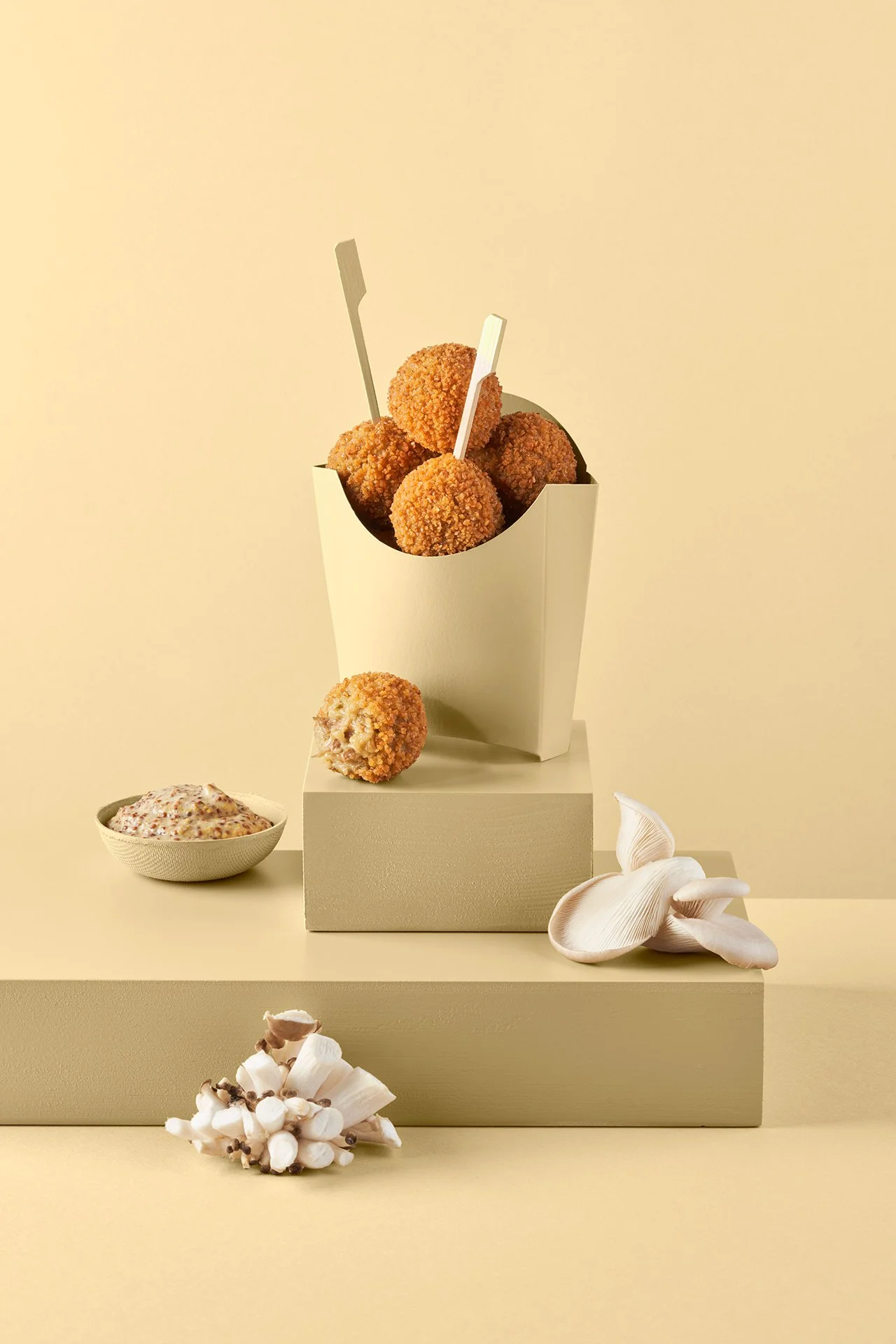 BeefyGreen oesterzwam bitterballen