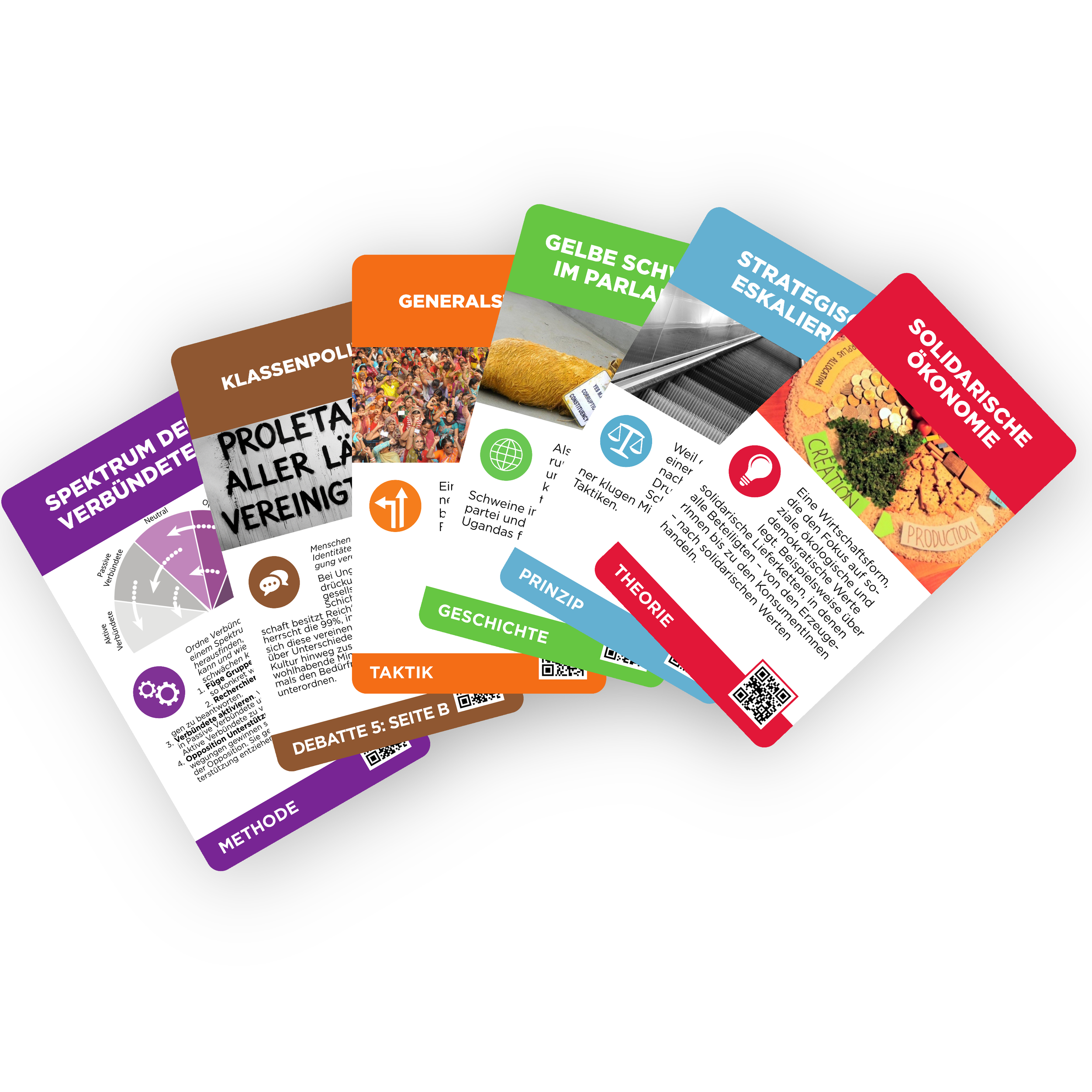 Strategiekarten zum Ausdrucken herunterladen – Strategy Cards German Downloadable