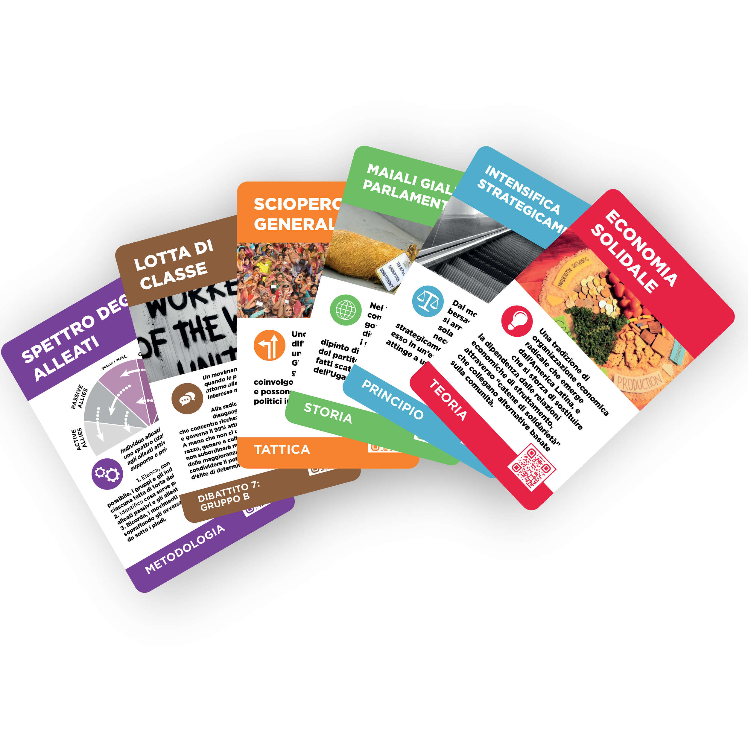 Mazzo di carte strategiche stampabile – Strategy Cards Italian Downloadable