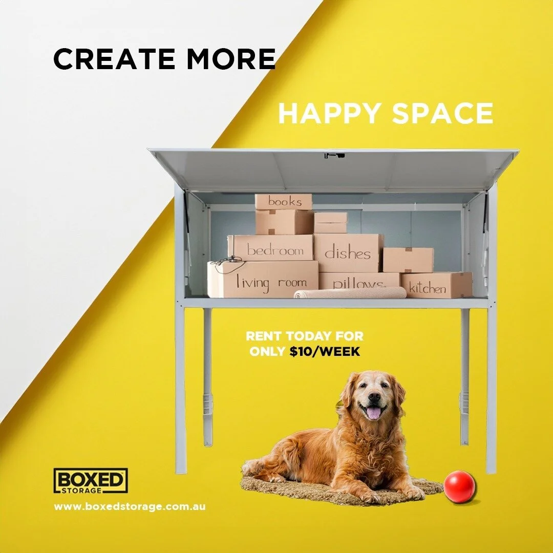 This puppy knows the secret to a happy life: a ball, a smile, and our Boxed Storage for a clutter-free space! π΄ π
Contact us today!
#OrganizedBliss #RentStorage #Brisbane #Apartmentliving #StorageSolutions