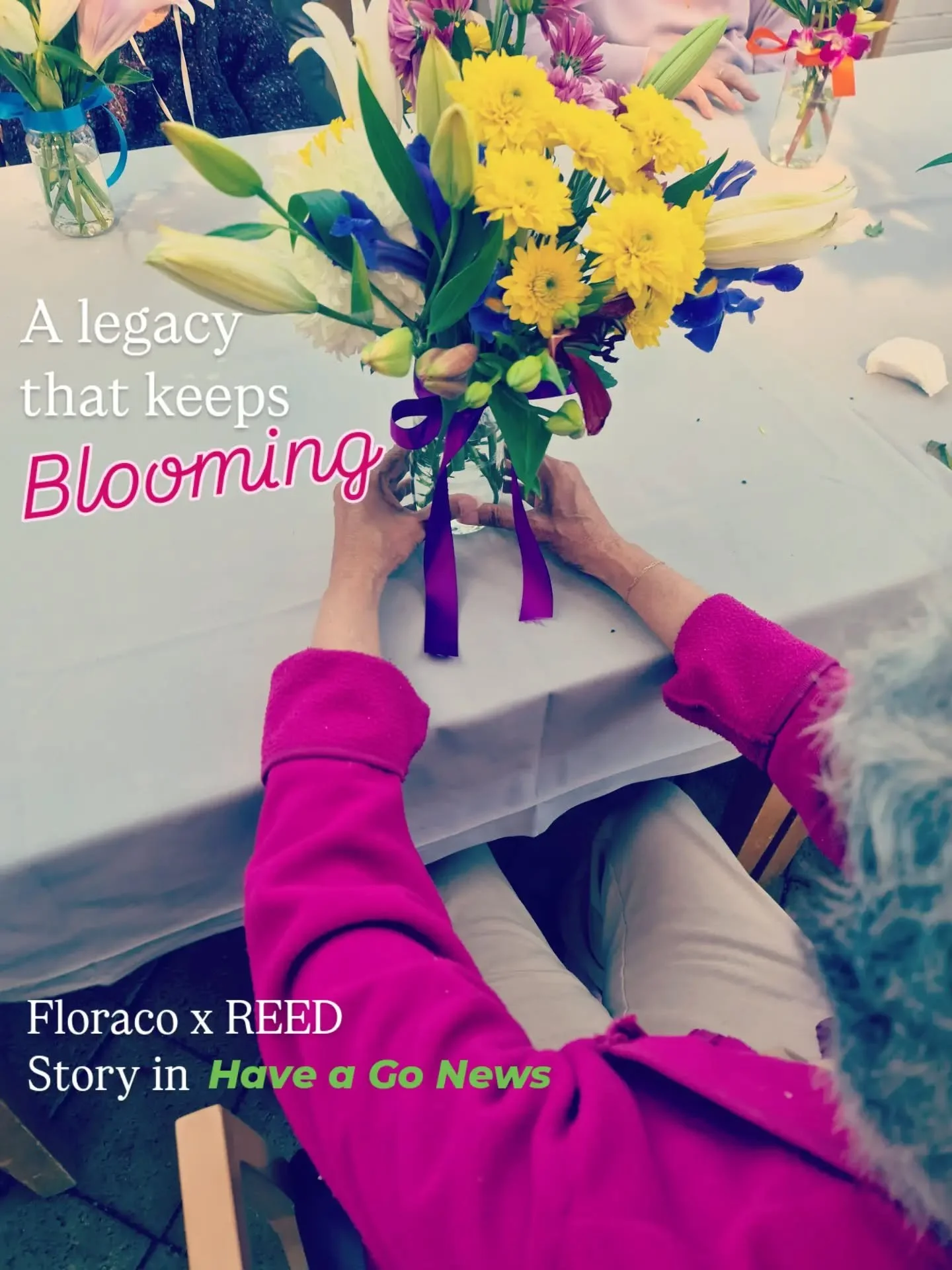 We loved seeing this story by Have a Go News, celebrating Floraco and the legacy they&rsquo;ve created.

Since Bloom Well began in September 2024, Floraco has generously shared their end-of-retail-life blooms with us &mdash; flowers that have gone on