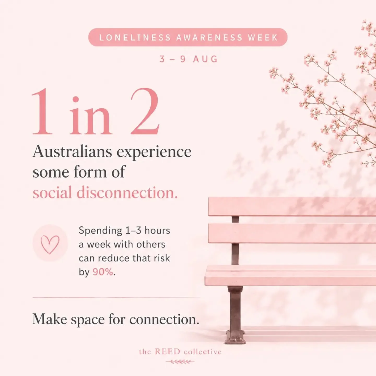 As Loneliness Awareness Week comes to a close, let's remember that connection isn't built through grand gestures.

It begins with a conversation. An invitation. A smile. A moment of kindness.

This year's theme, Make Room for Connection, is a reminde