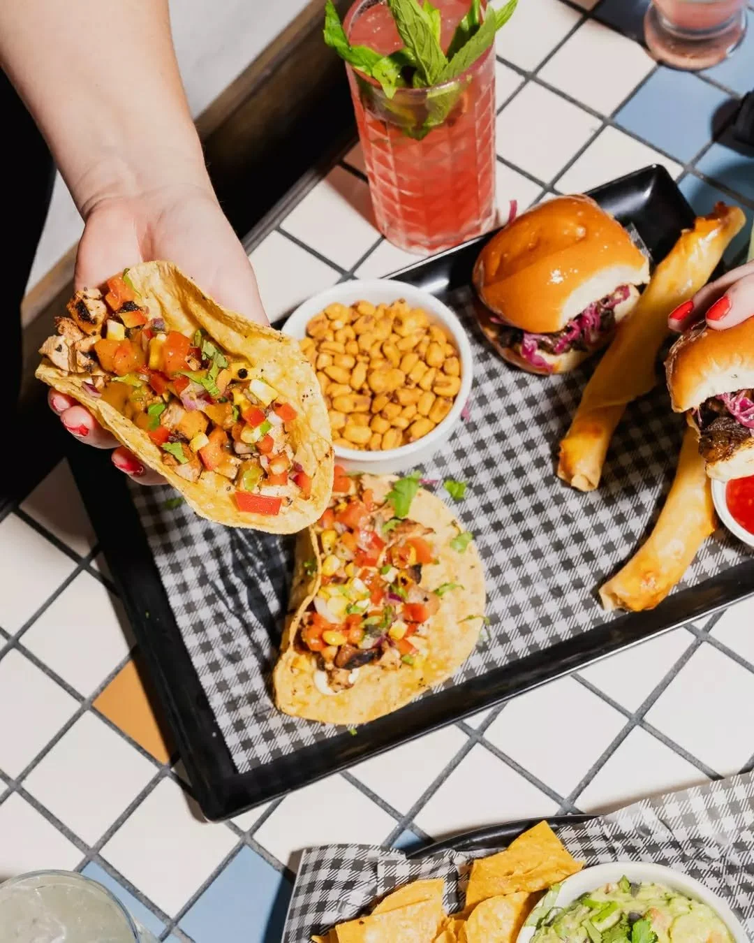 BOTTOMLESS MEXICANA&nbsp;🍹&nbsp;Cocktails flowing, tostadas stacking, chaos unfolding. The weekend just got a whole lot more fun!