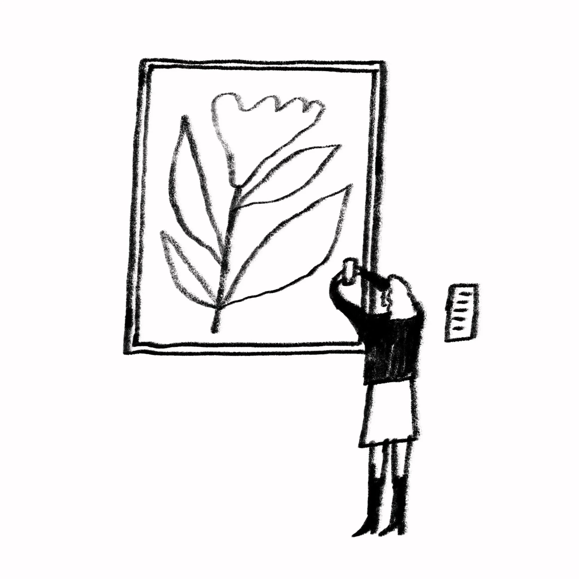 Spot illustration for V op Zaterdag, November 2022
