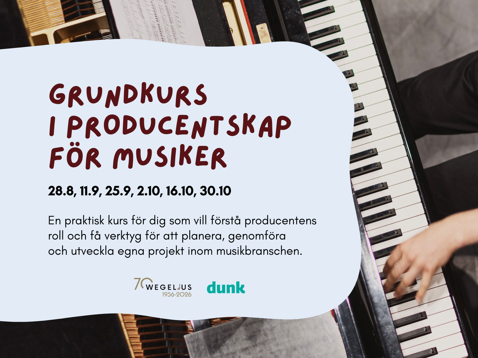 Grundkurs i producentskap för musiker