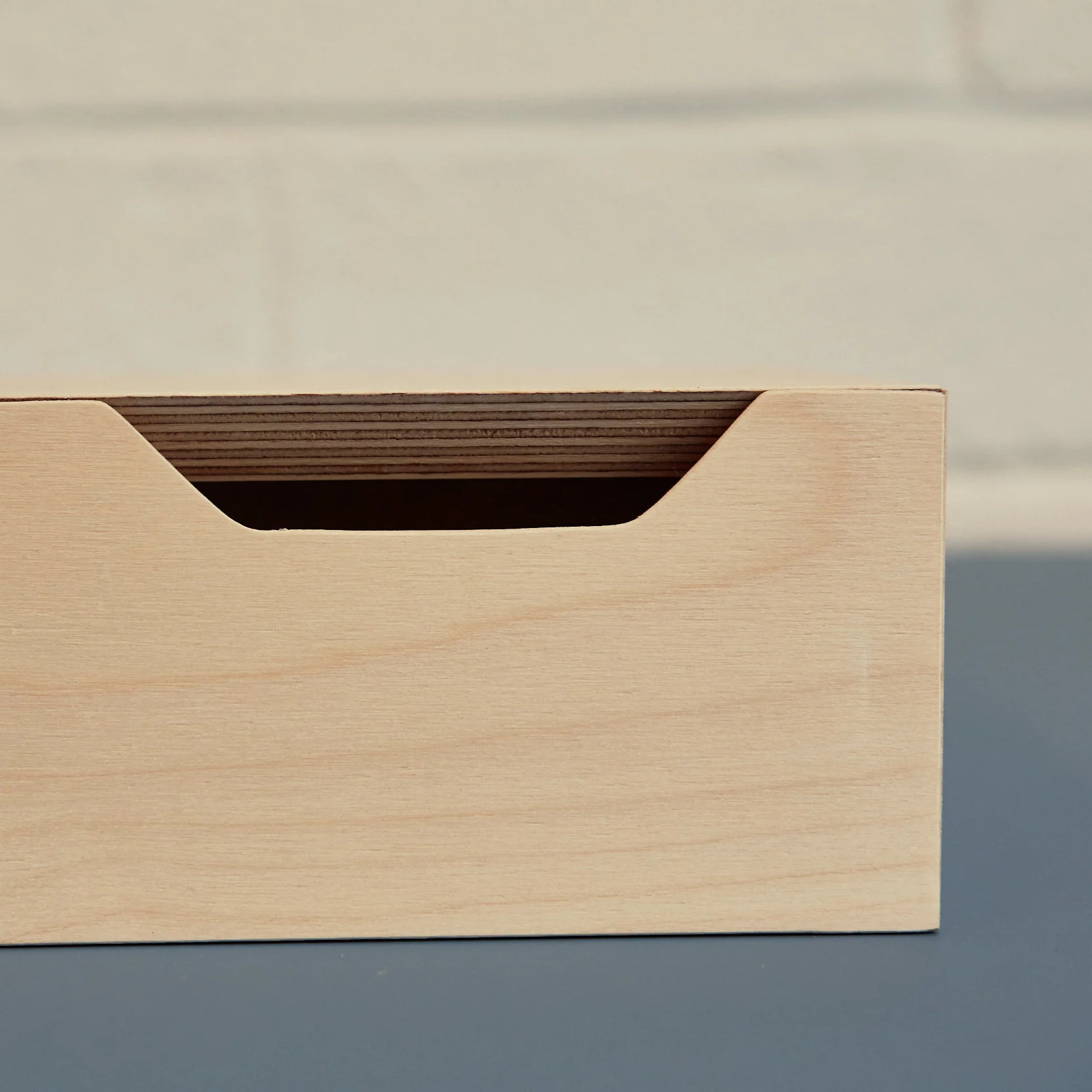 plywood handle detail