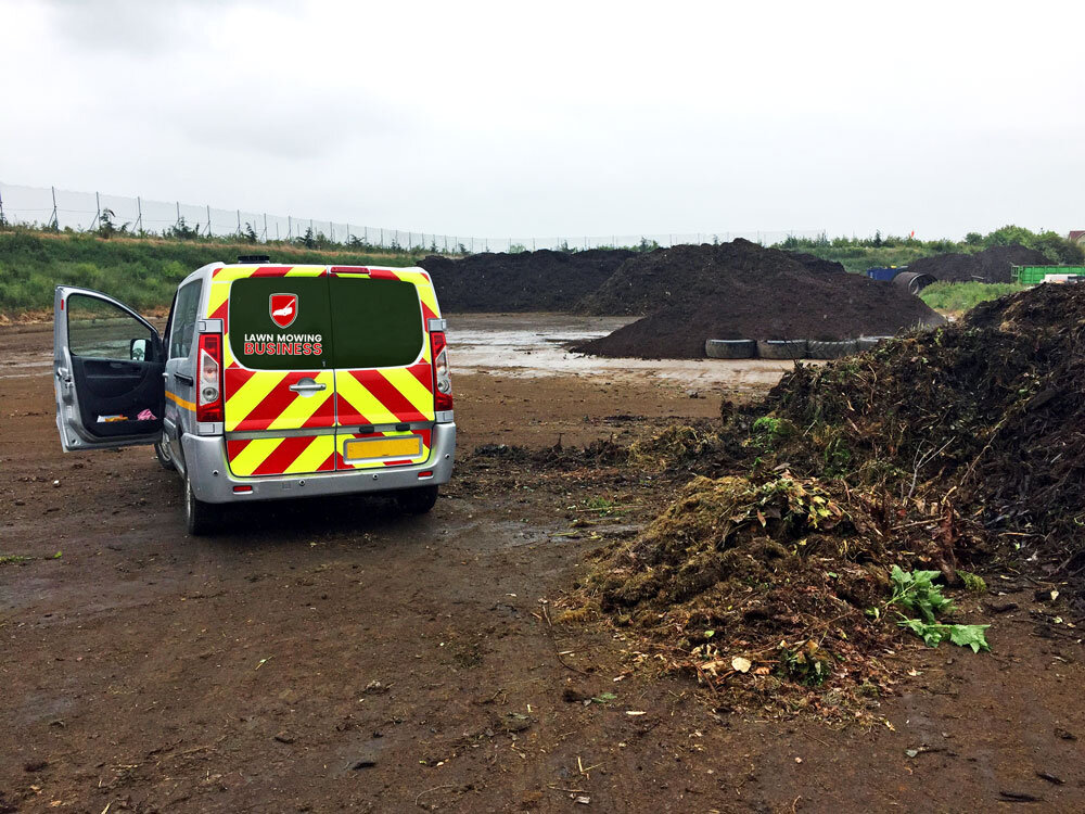 How to properly dispose of commercial garden green waste