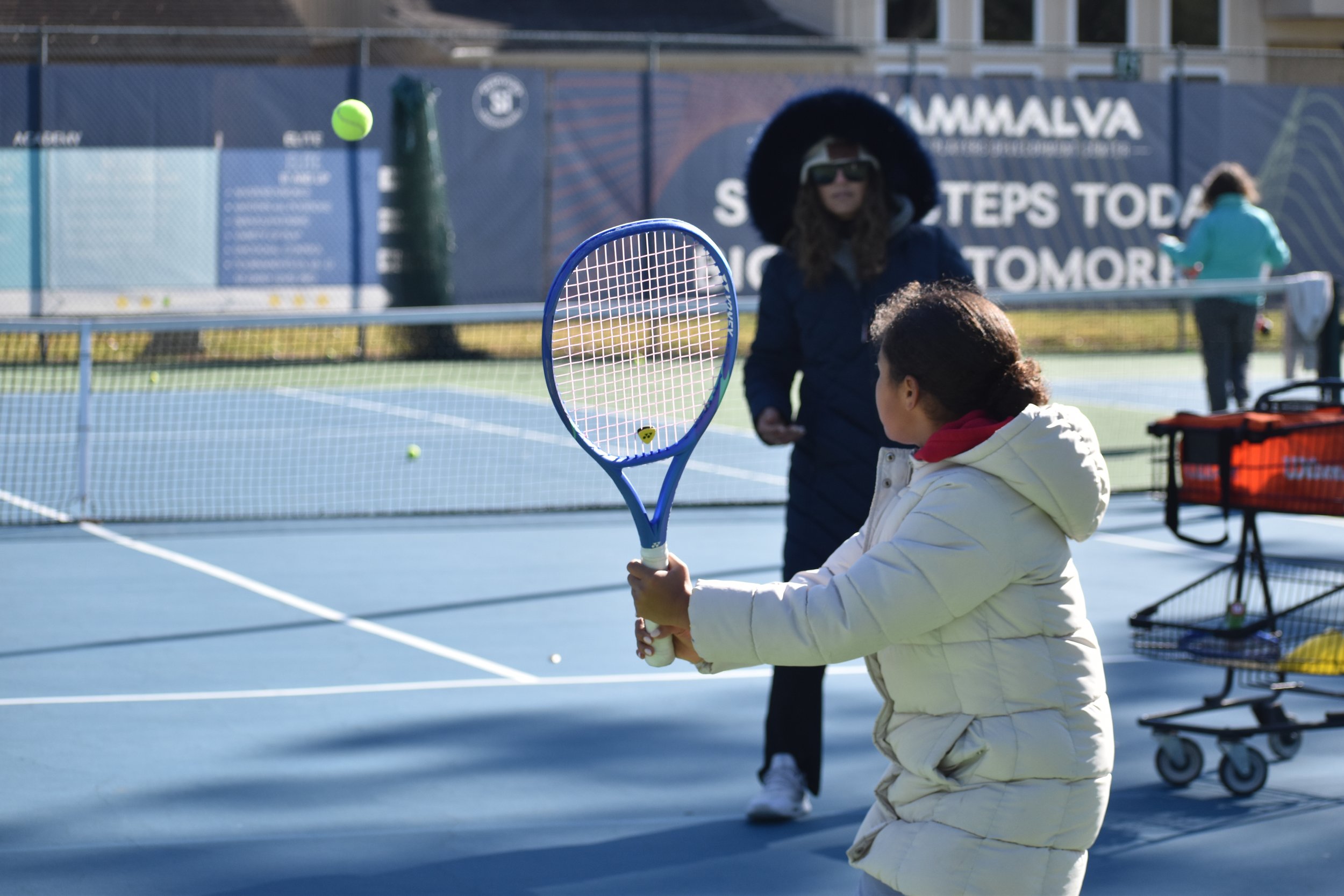 Advanced youth tennis program