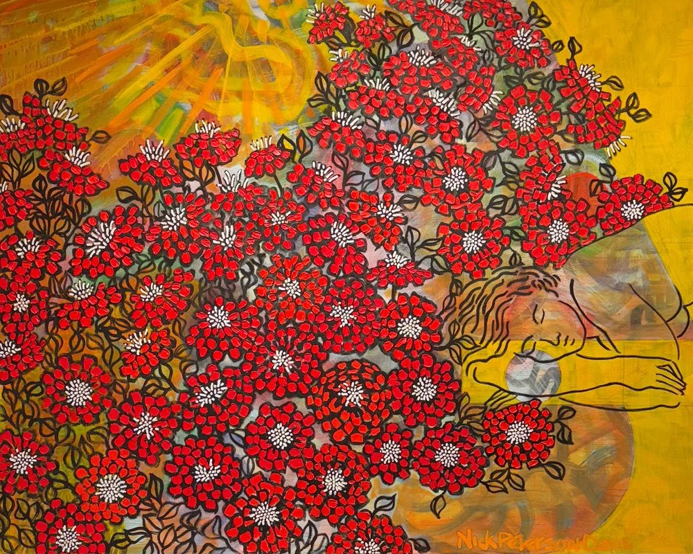 Dreaming, 60" x 48"