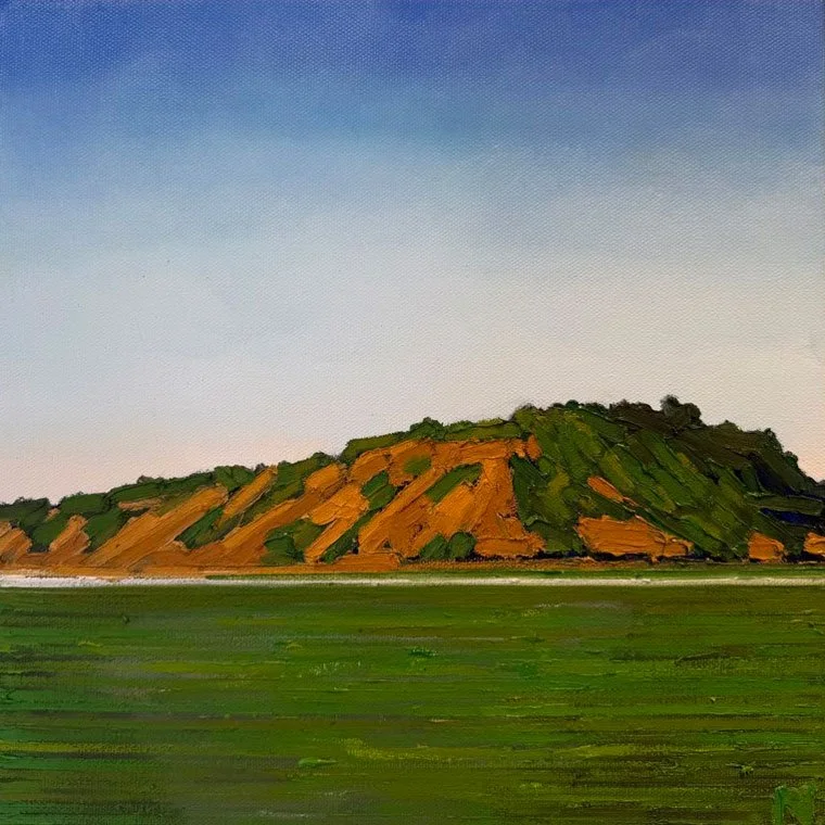 Salt Marsh I, 12" x 12"