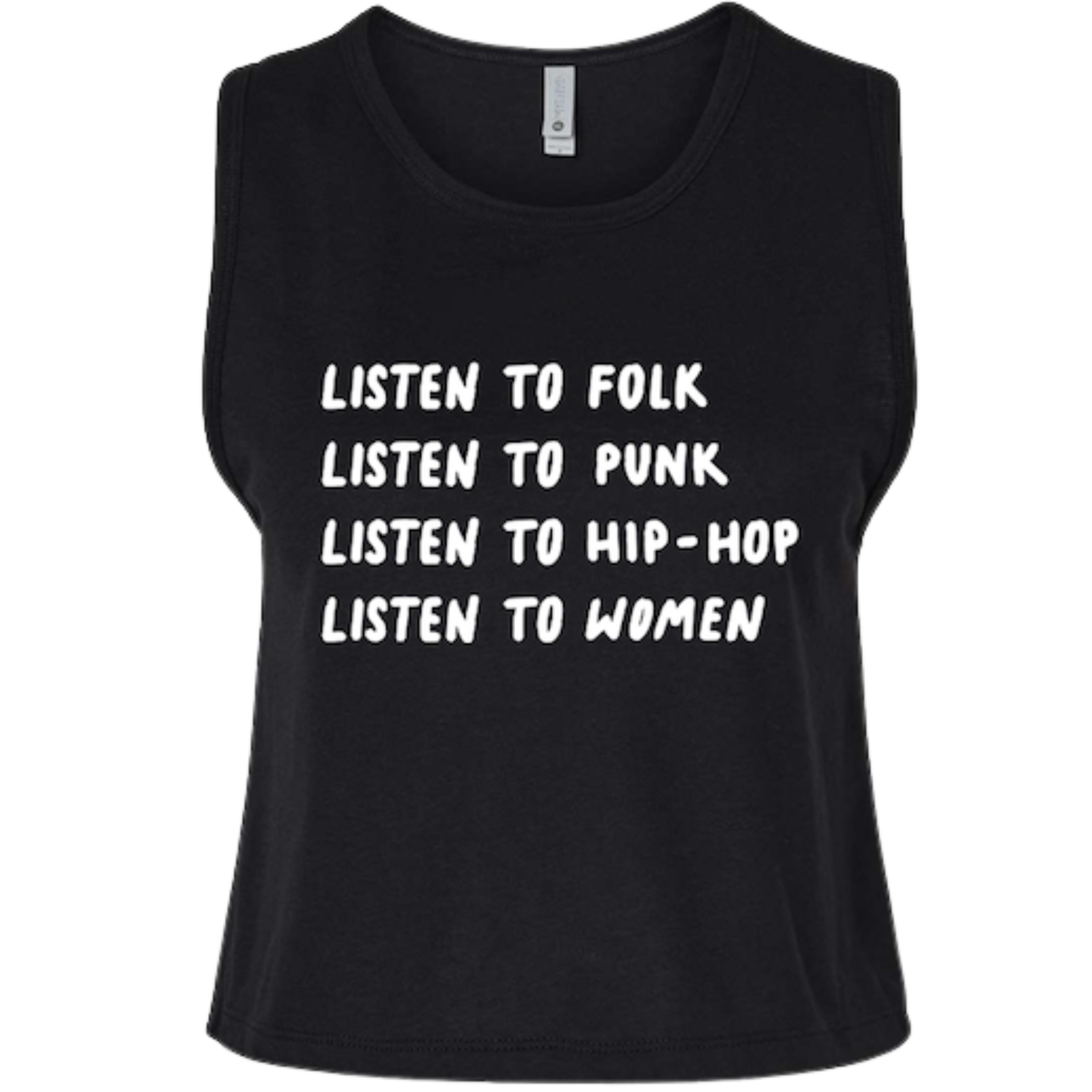 ***PRE-ORDER*** Listen to Women Next Level Crop Tank
