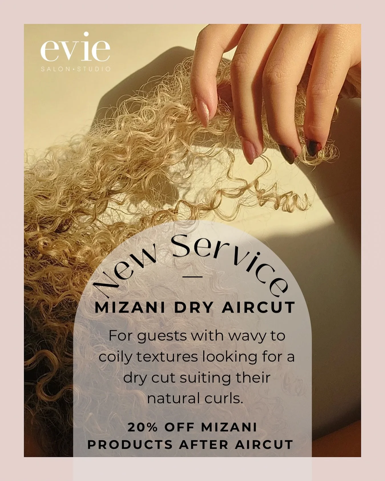 ‼️‼️New service alert ‼️ ‼️Introducing @mizani Dry Aircut with our three newly certified stylists @styledby_ama ama @munchiemeow @stylesby_sandra 
Book here! http://bit.ly/4nlew3U
#davissquare #somervillesalon #eviesalonstudio #somervillehair #bost