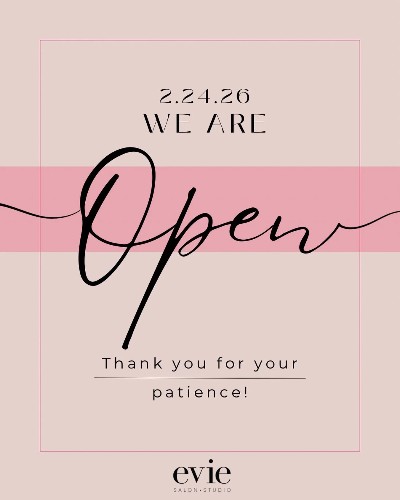 We hope everyone got through the storm safely! We&rsquo;re looking forward to seeing you all soon!