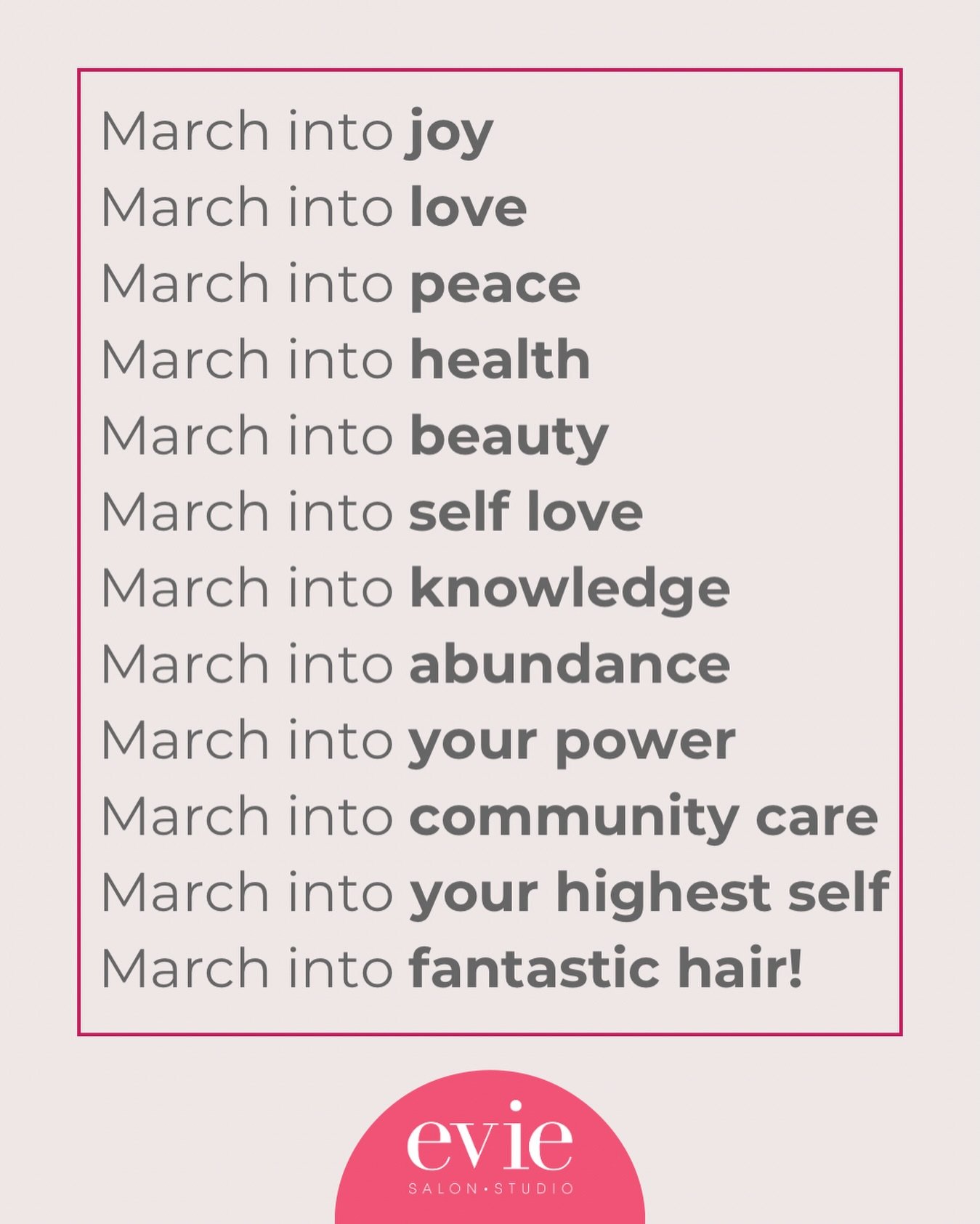 The blood moon has us channeling all the good vibes for March! Let us help you achieve all your spring potential! 

Book here! http://bit.ly/4nlew3U

#davissquare #somervillesalon #eviesalonstudio #somervillehair #bostonhair