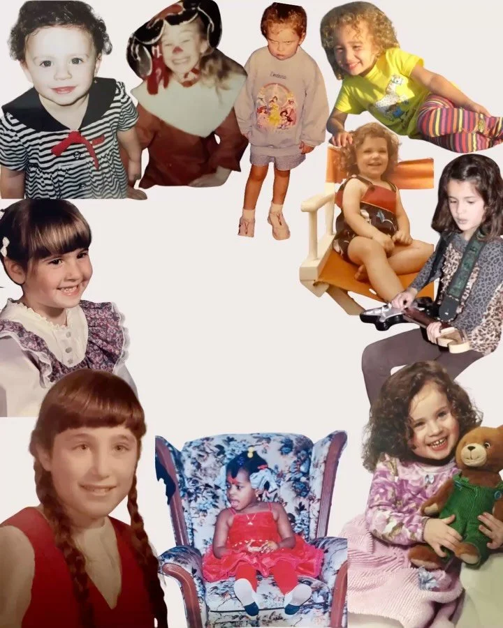 Meet the fabulous Evie team! Our childhood selves think we&rsquo;re pretty cool 😎