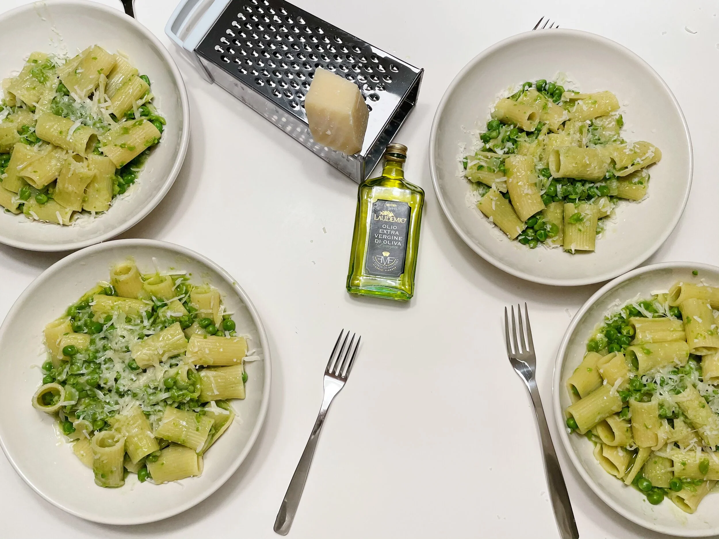Pasta with Peas