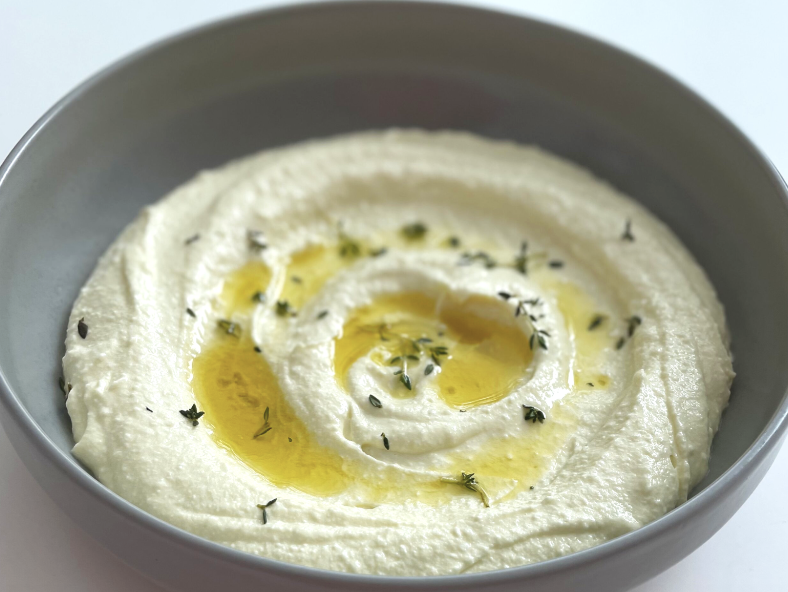 Honey and Whipped Feta and Goat Cheese Dip 