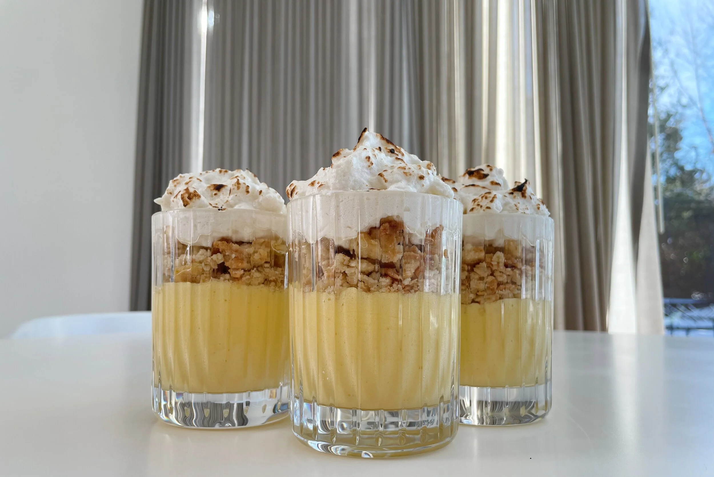 Deconstructed Mason Jar Key Lime Pies