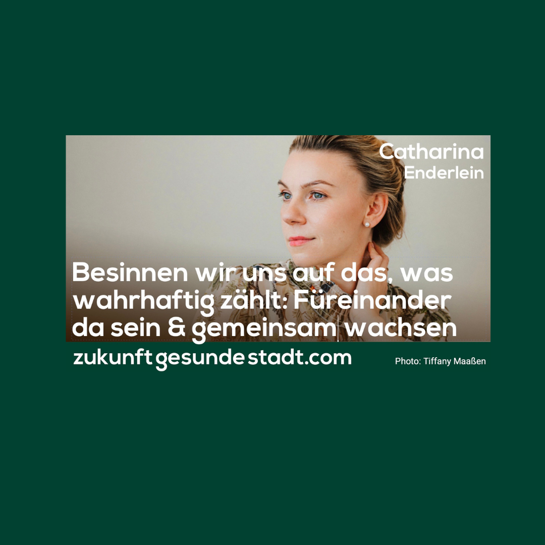 Füreinander da sein.