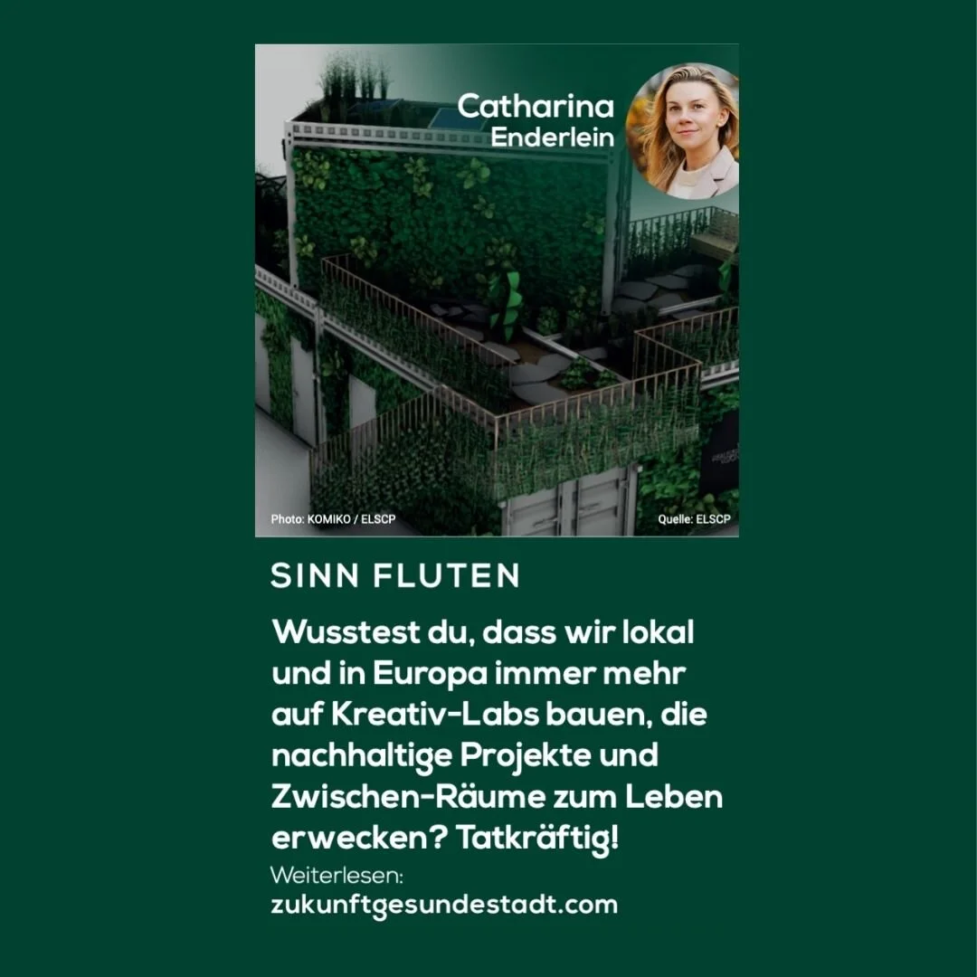 Lokale und europaweite Kreativ-Labs bauen auf Zukunft.