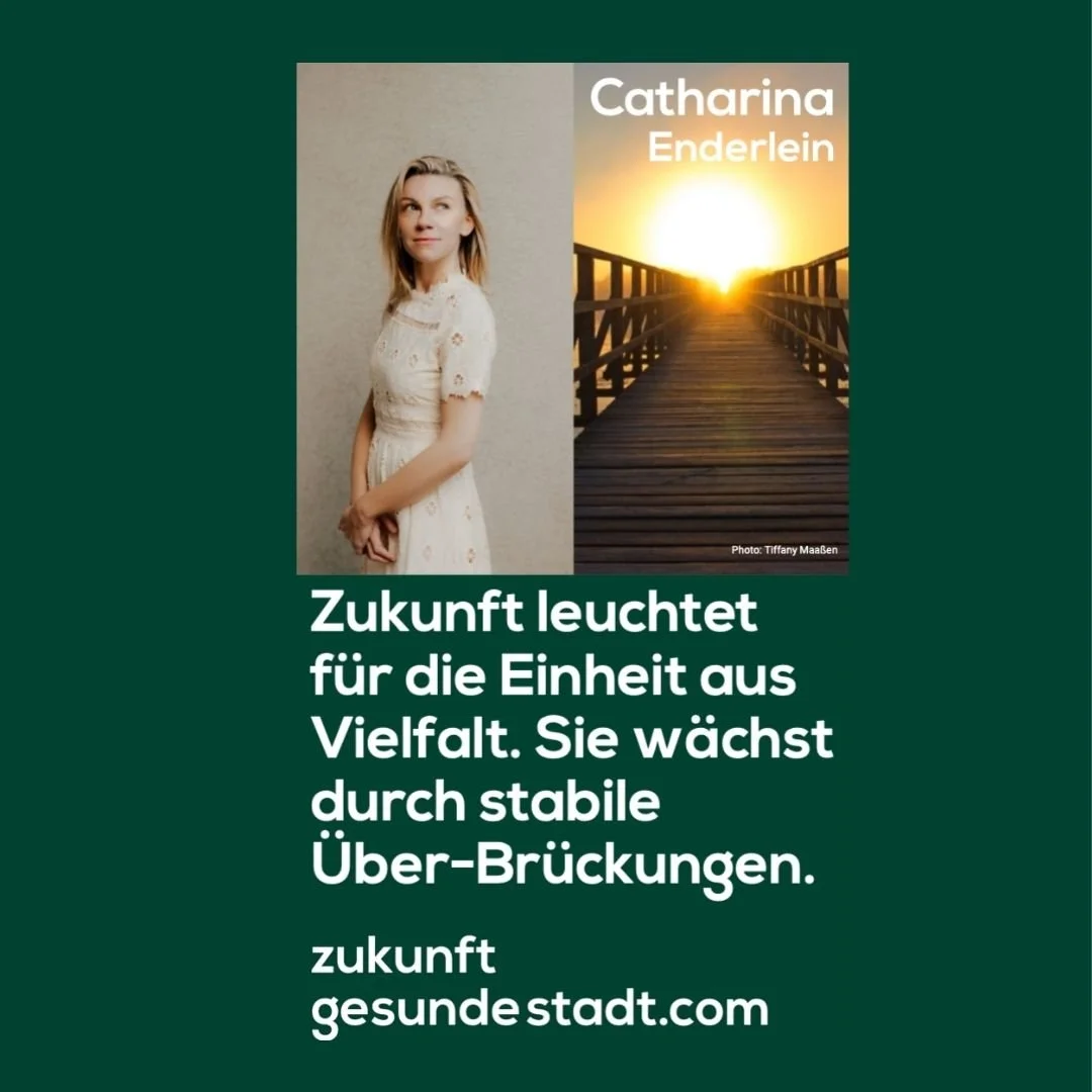 Zukunft leuchtet für die Einheit. Bauen wir mehr Über-Brückungen!