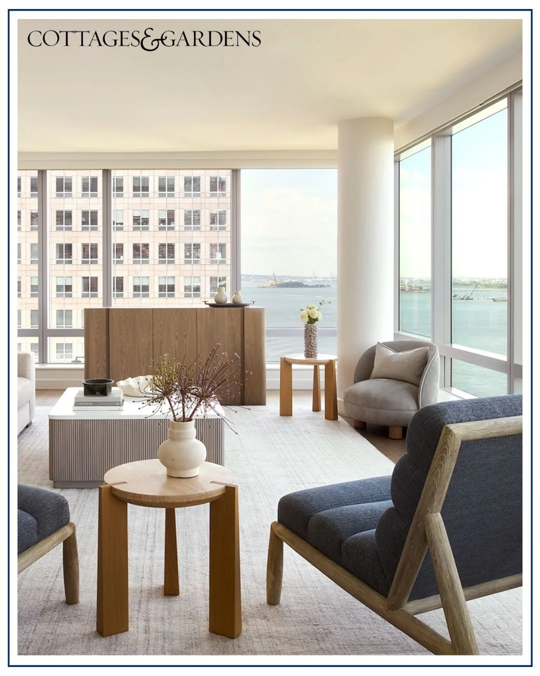 Thank you @cottagesandgardens for featuring our River Terrace project! This one’s extra special—it marks our second time working with these wonderful homeowners. It’s always an honor to evolve with our clients. Link to the full stor
