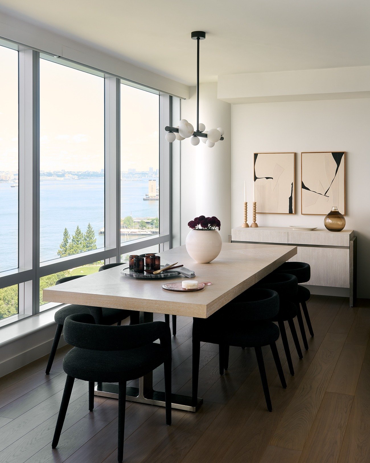 From cozy weeknight dinners to holidays that stretch late into the night &mdash; a well-designed dining room sets the tone for how we gather. These recent projects show how we layer comfort, elegance, and personality to create spaces that feel specia