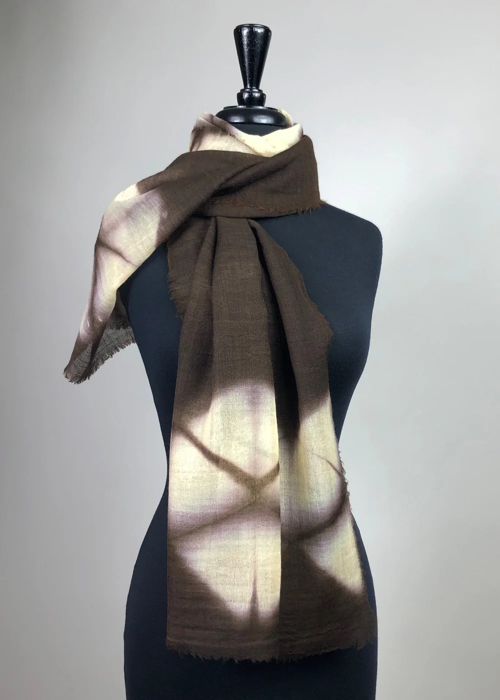 Wool Gauze Scarf — LAURA HUNTER/ Shibori