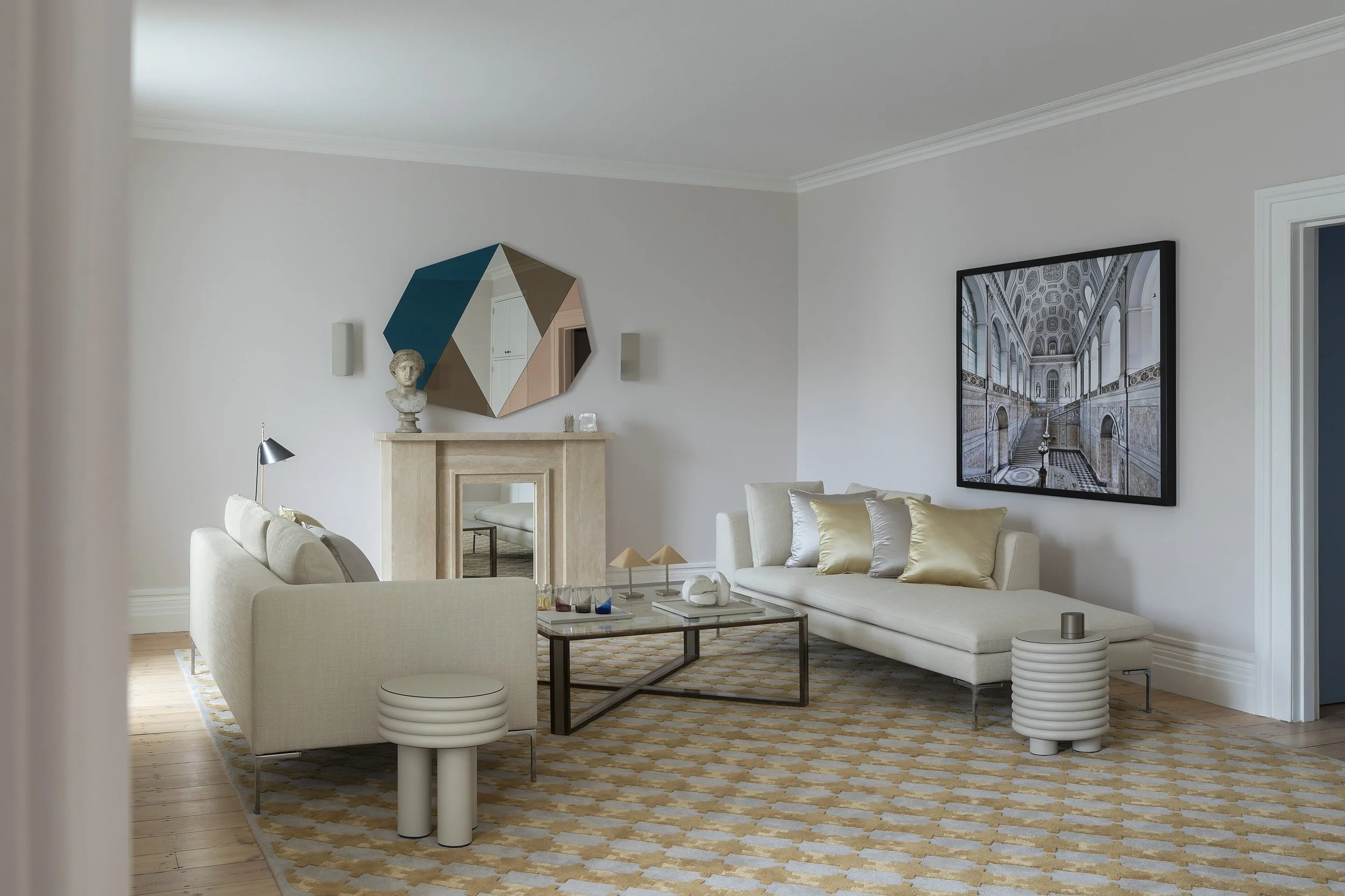 Installation at the Italian Ambasador’s Residence, London. (2024-2025)