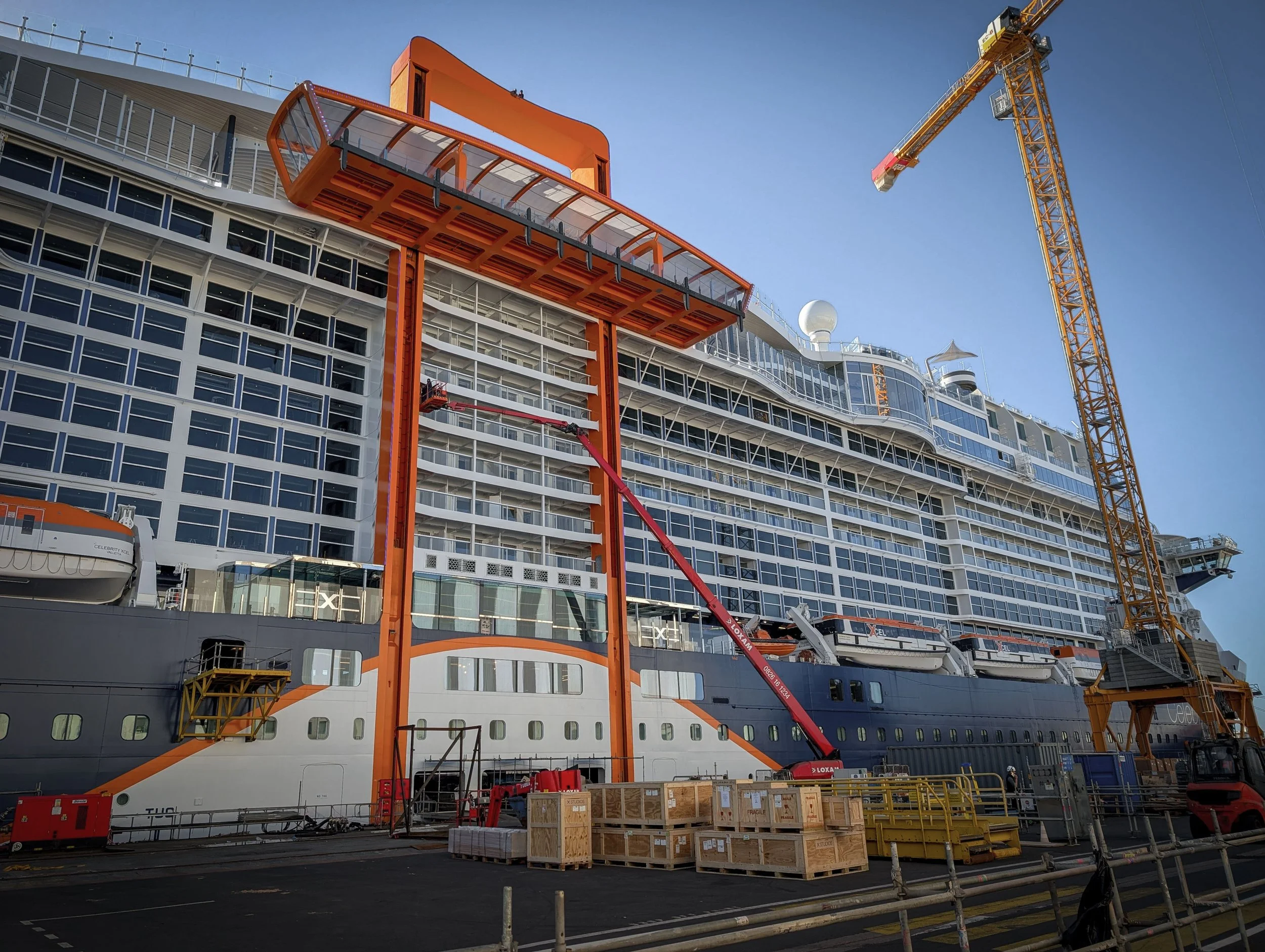 Royal Caribbean Celebrity Cruise Ship Installation. 400 Artworks. (2025)