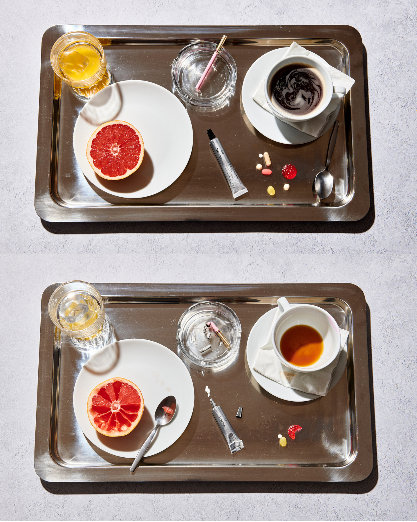 Breakfast · Lunch ·Tea · Repeat