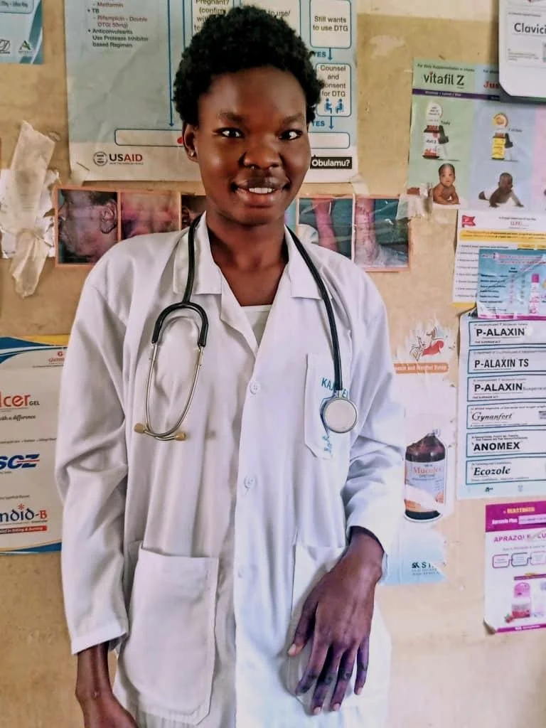 Christine Micity Martin Pio, South Sudan, enrolled in 2015 